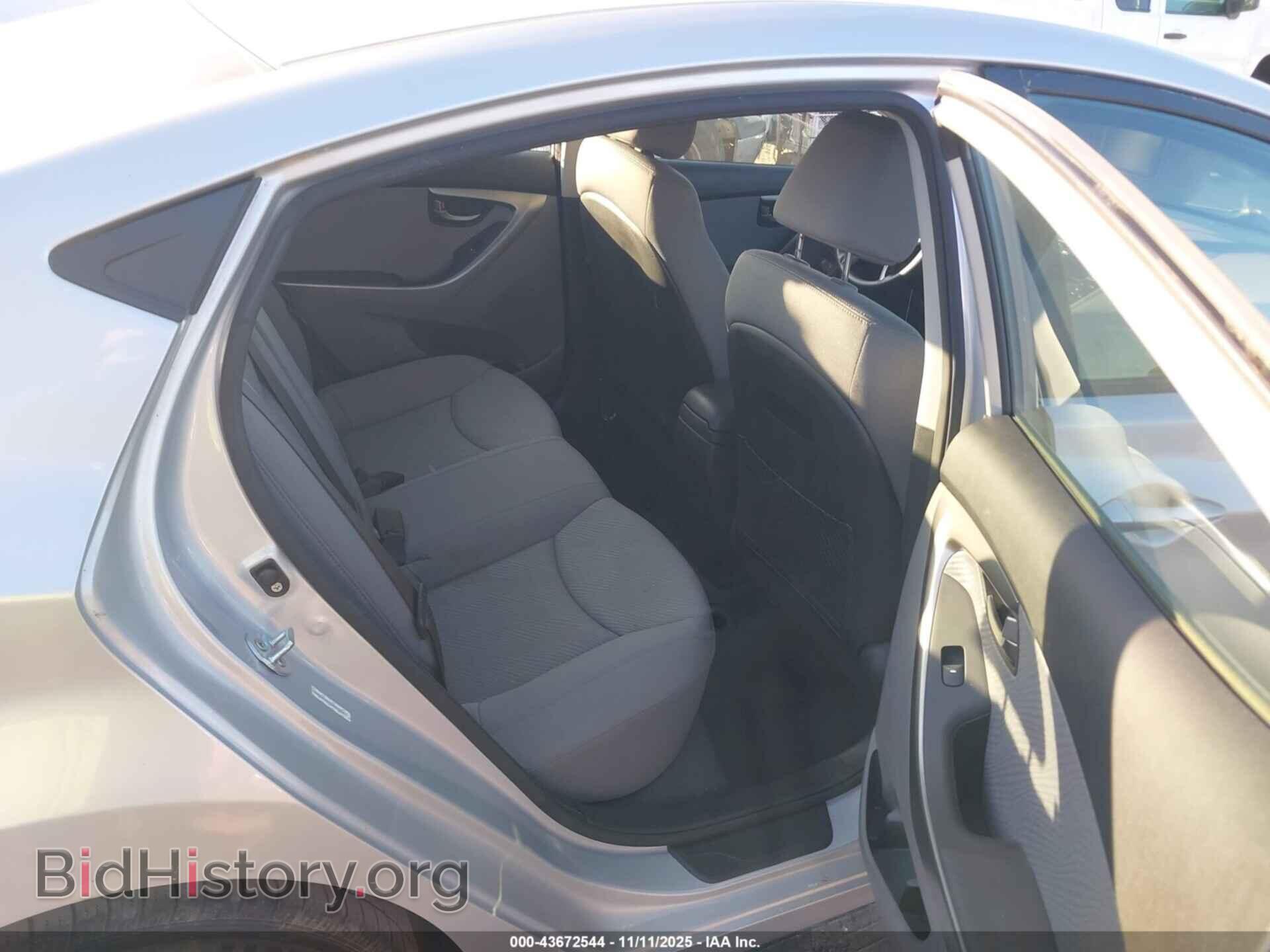 2013 HYUNDAI ELANTRA - VIN: KMHDH4AEXDU855844 - Фото 8