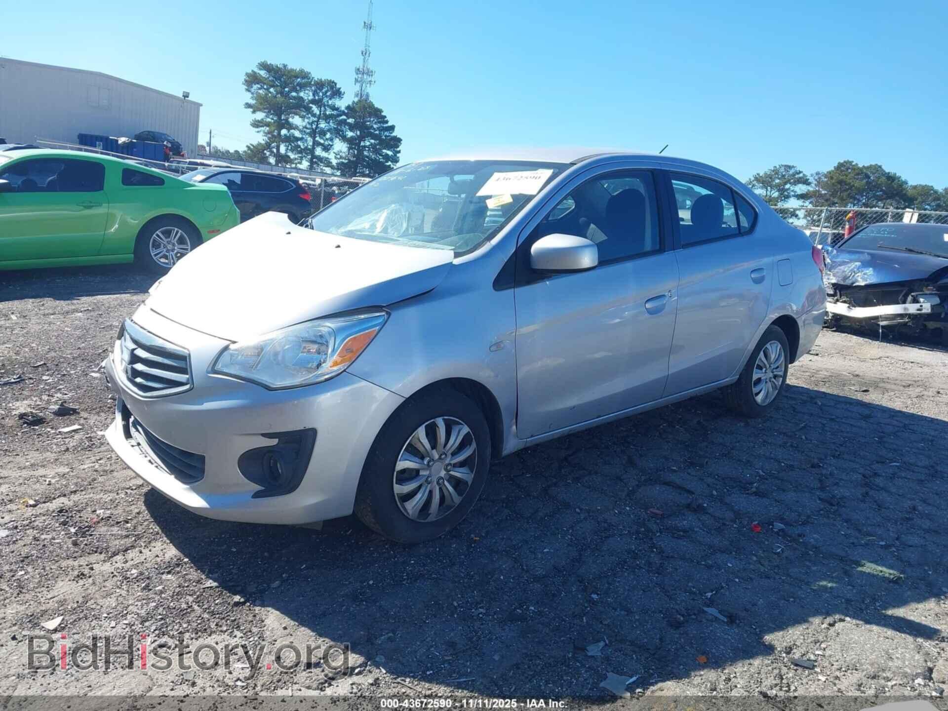 2017 MITSUBISHI MIRAGE G4 - VIN: ML32F3FJ2HH004642 - Фото 2