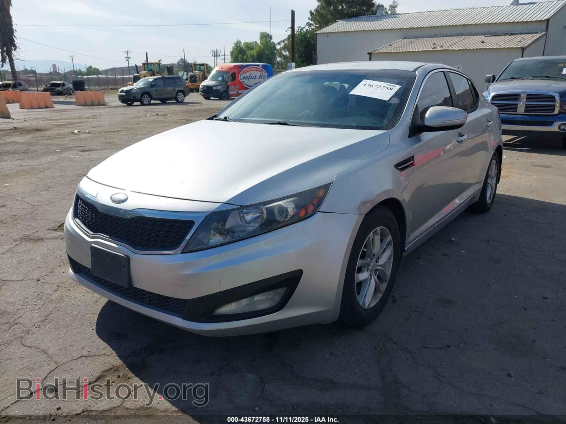 2013 KIA OPTIMA - VIN: KNAGM4A77D5383348 - Фото 2
