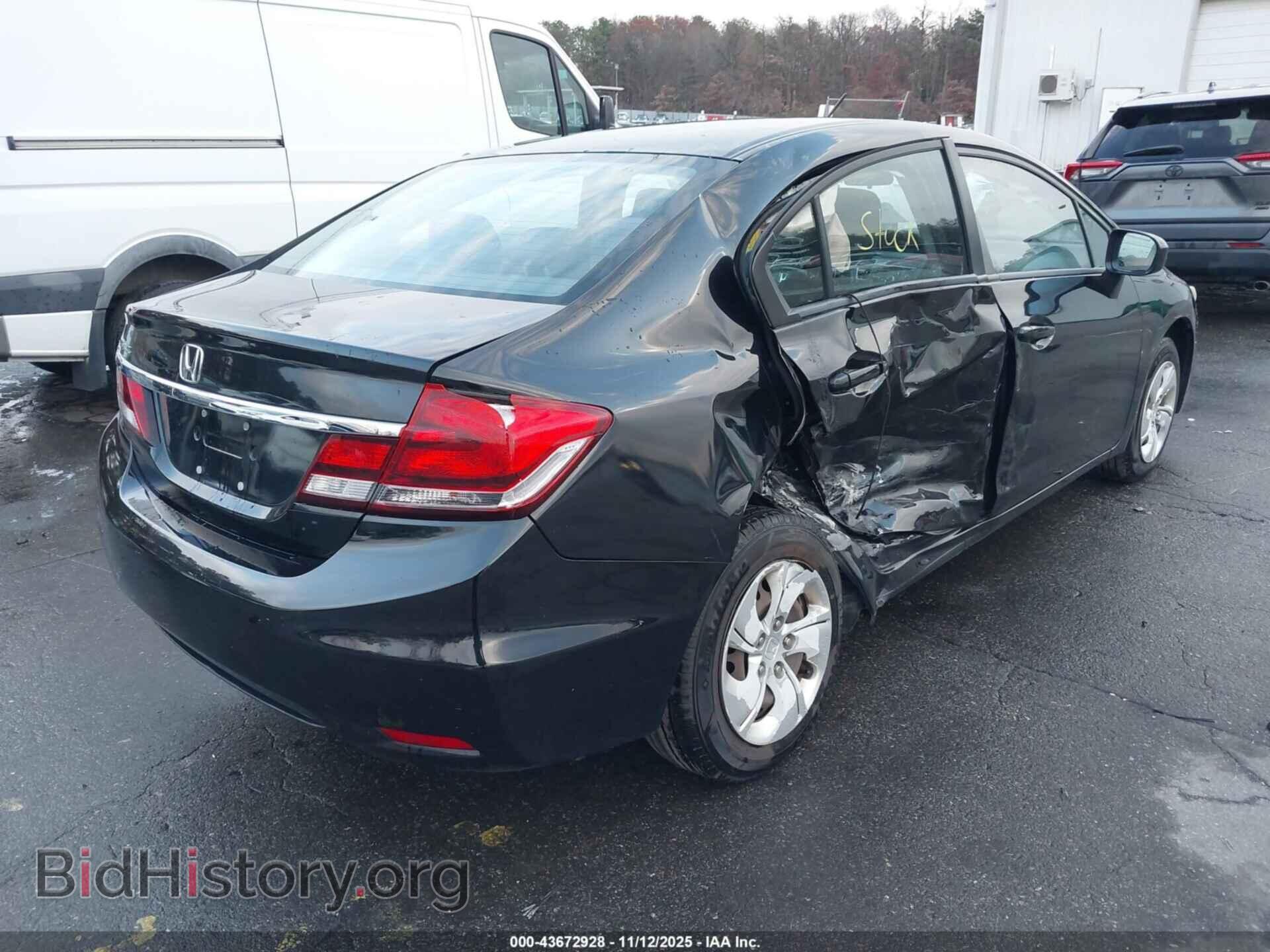 2014 HONDA CIVIC - VIN: 2HGFB2F53EH508910 - Фото 4