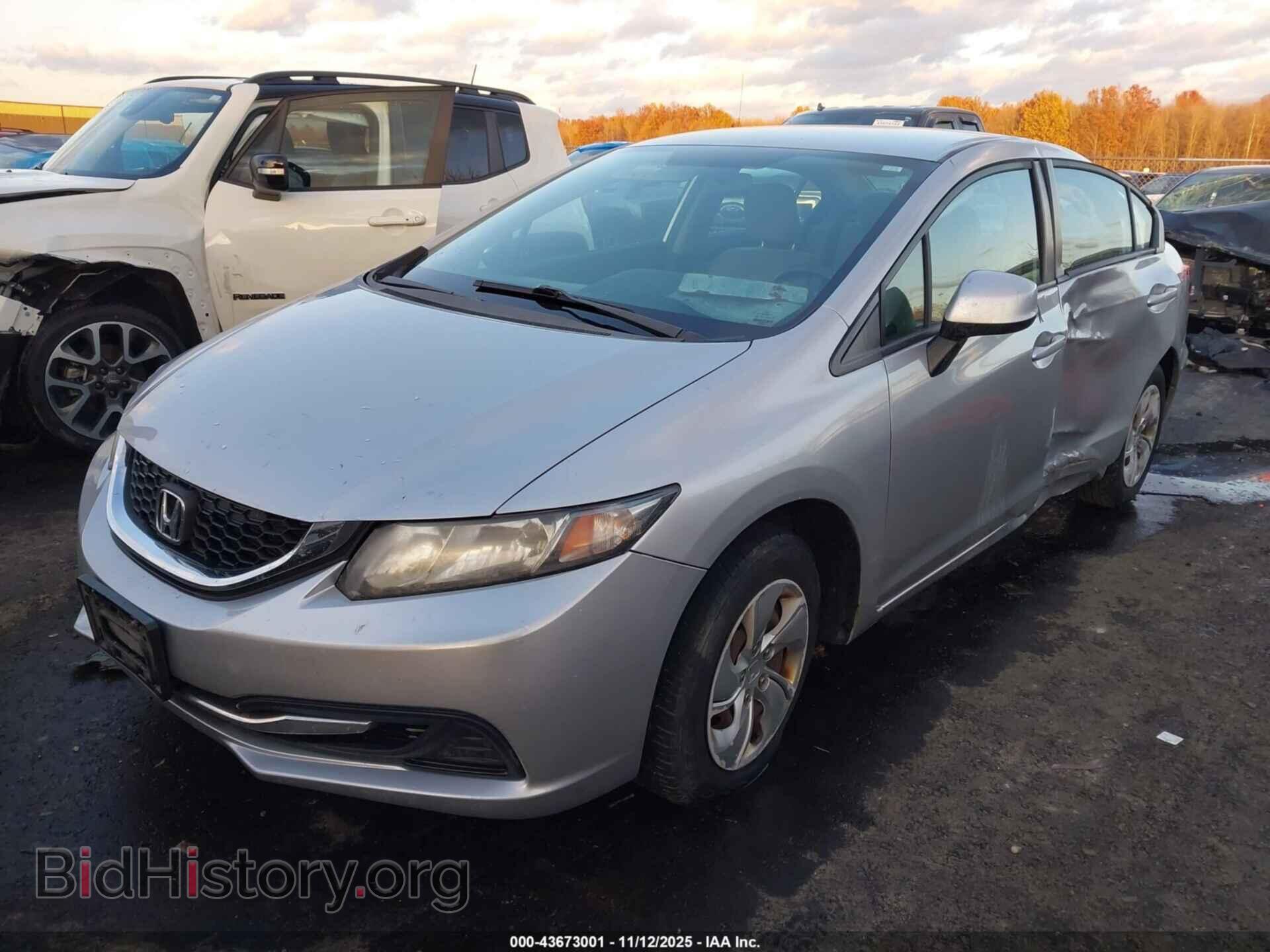 2013 HONDA CIVIC - VIN: 19XFB2F55DE049632 - Фото 2