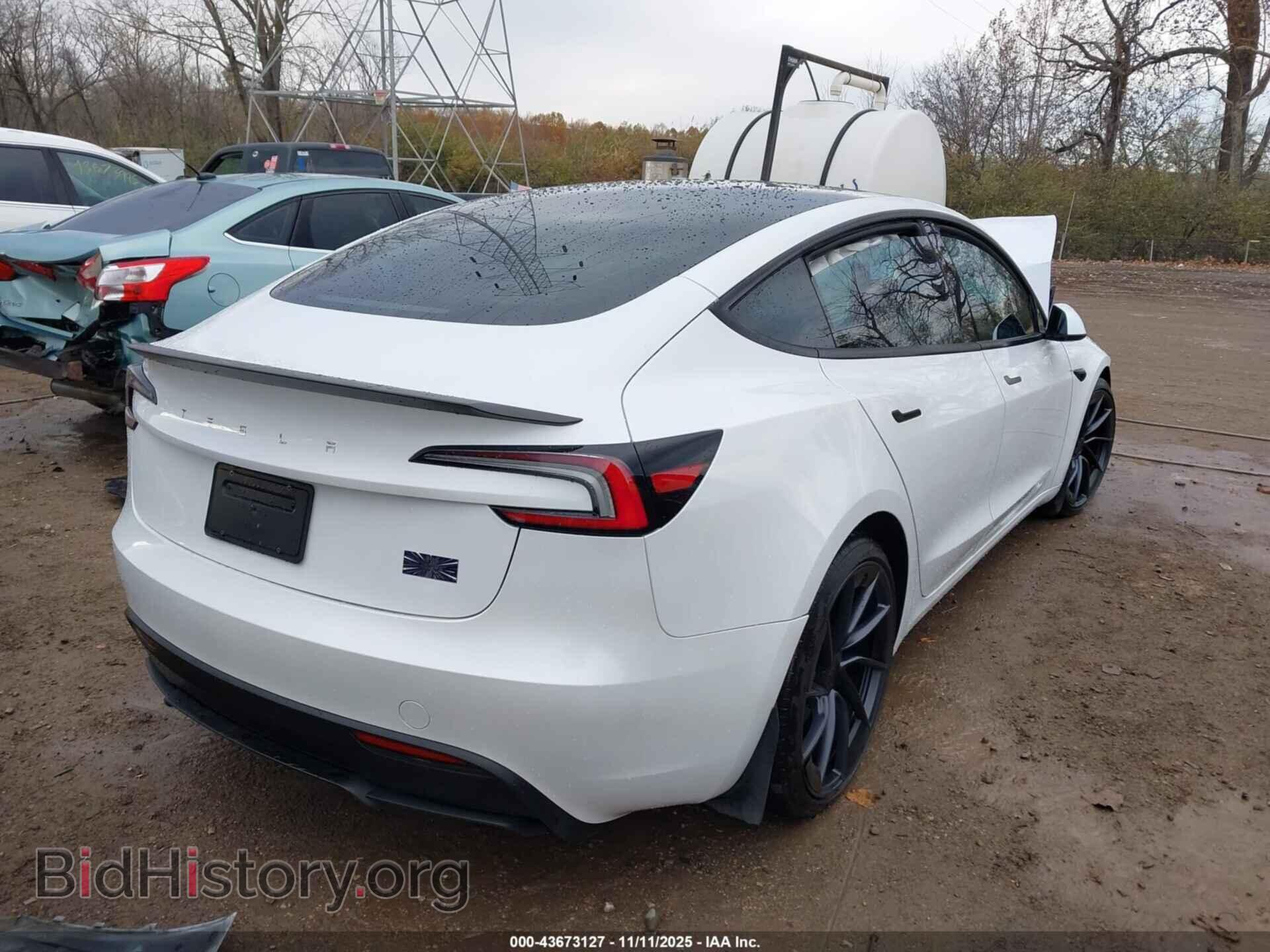 2024 TESLA MODEL 3 - VIN: 5YJ3E1ET5RF783452 - Фото 4