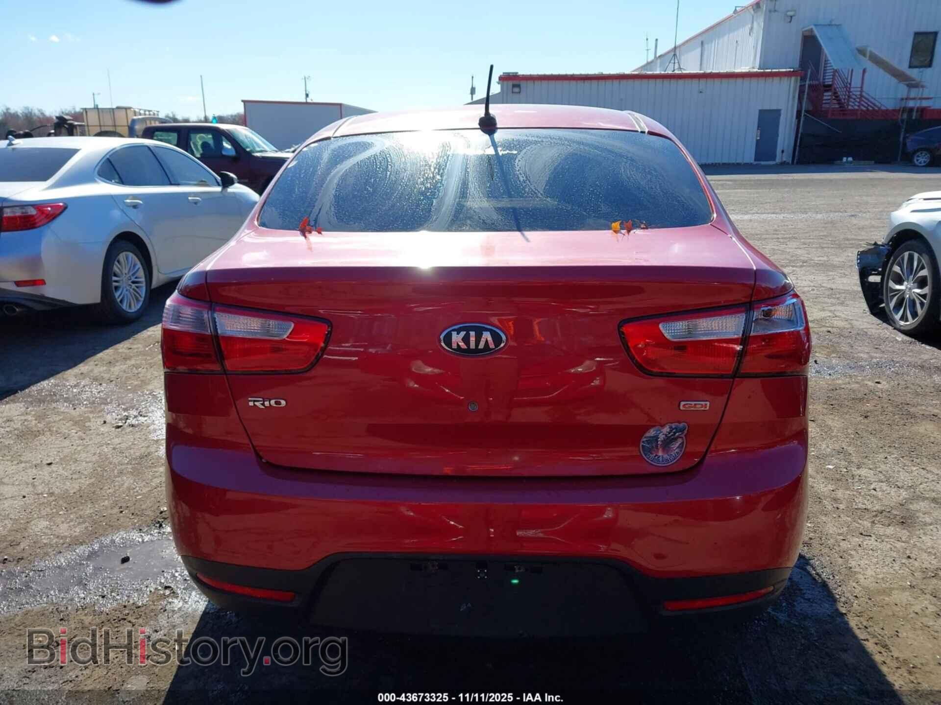 2013 KIA RIO - VIN: KNADM4A37D6230527 - Фото 16