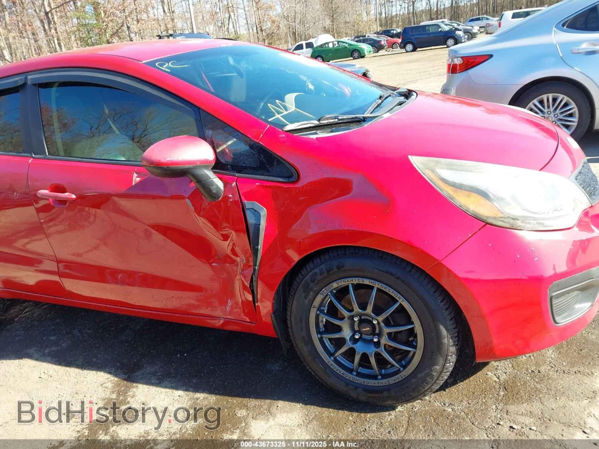 2013 KIA RIO - VIN: KNADM4A37D6230527 - Фото 6