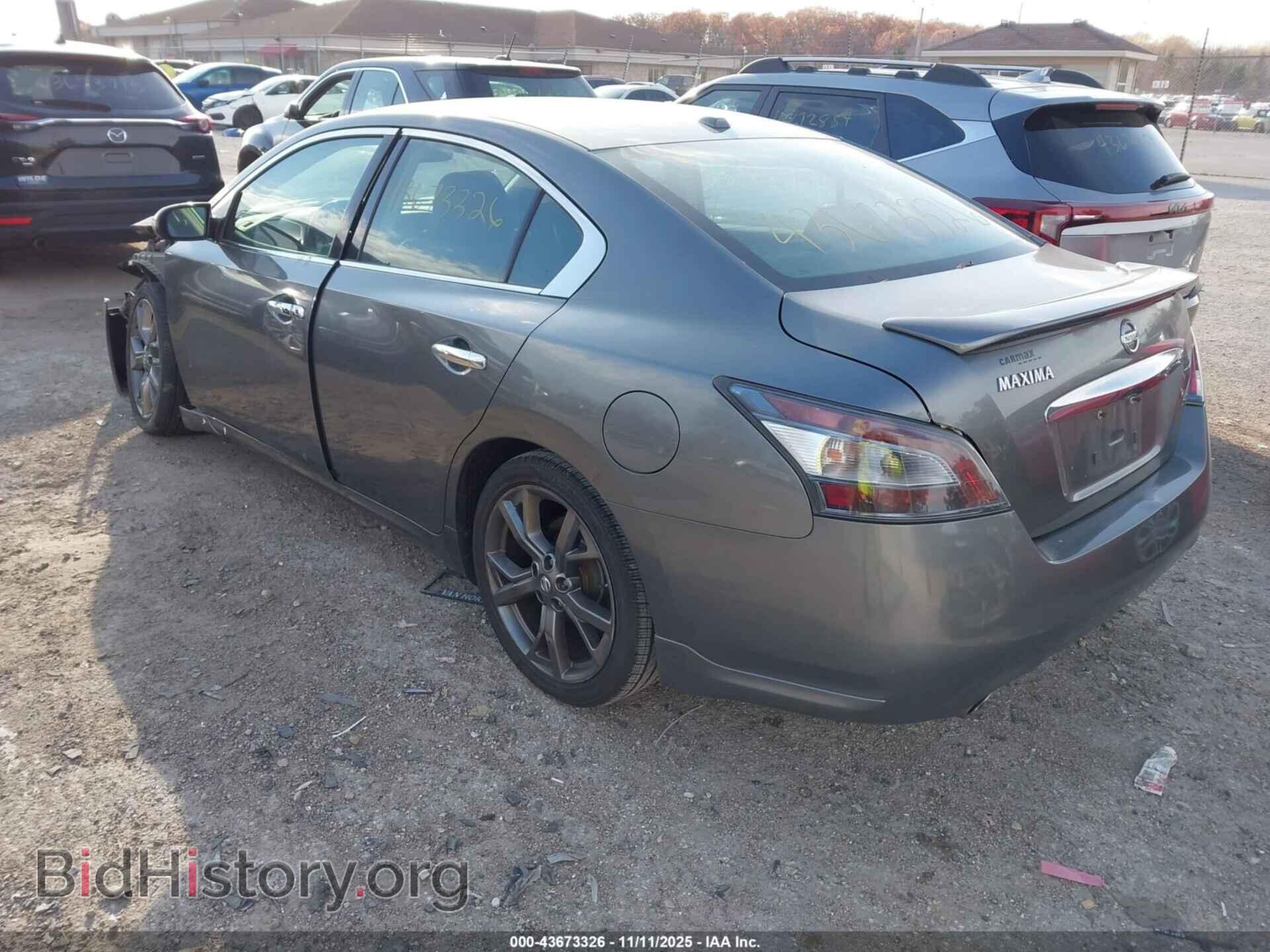 2014 NISSAN MAXIMA - VIN: 1N4AA5AP1EC440718 - Фото 3
