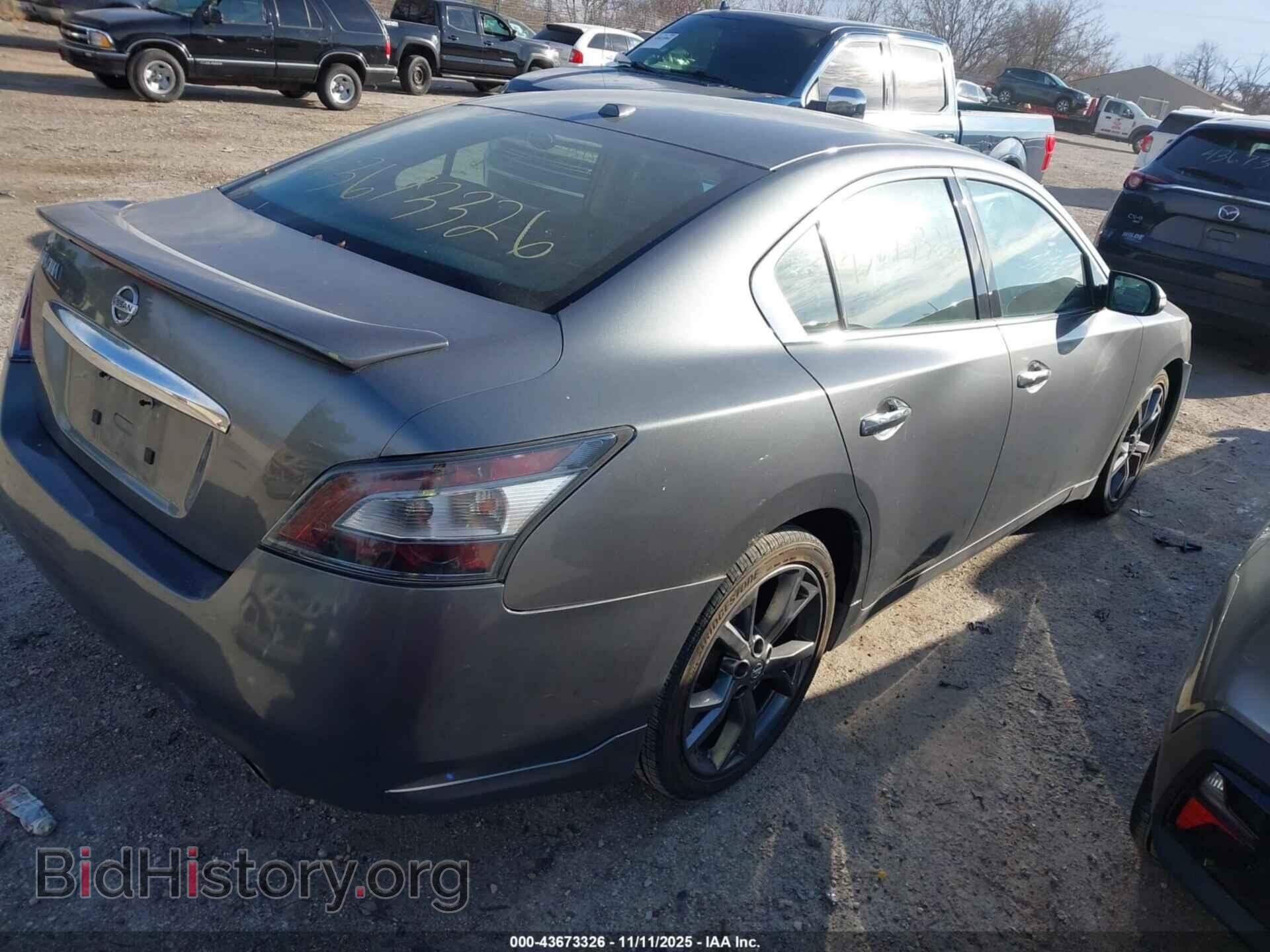 2014 NISSAN MAXIMA - VIN: 1N4AA5AP1EC440718 - Фото 4