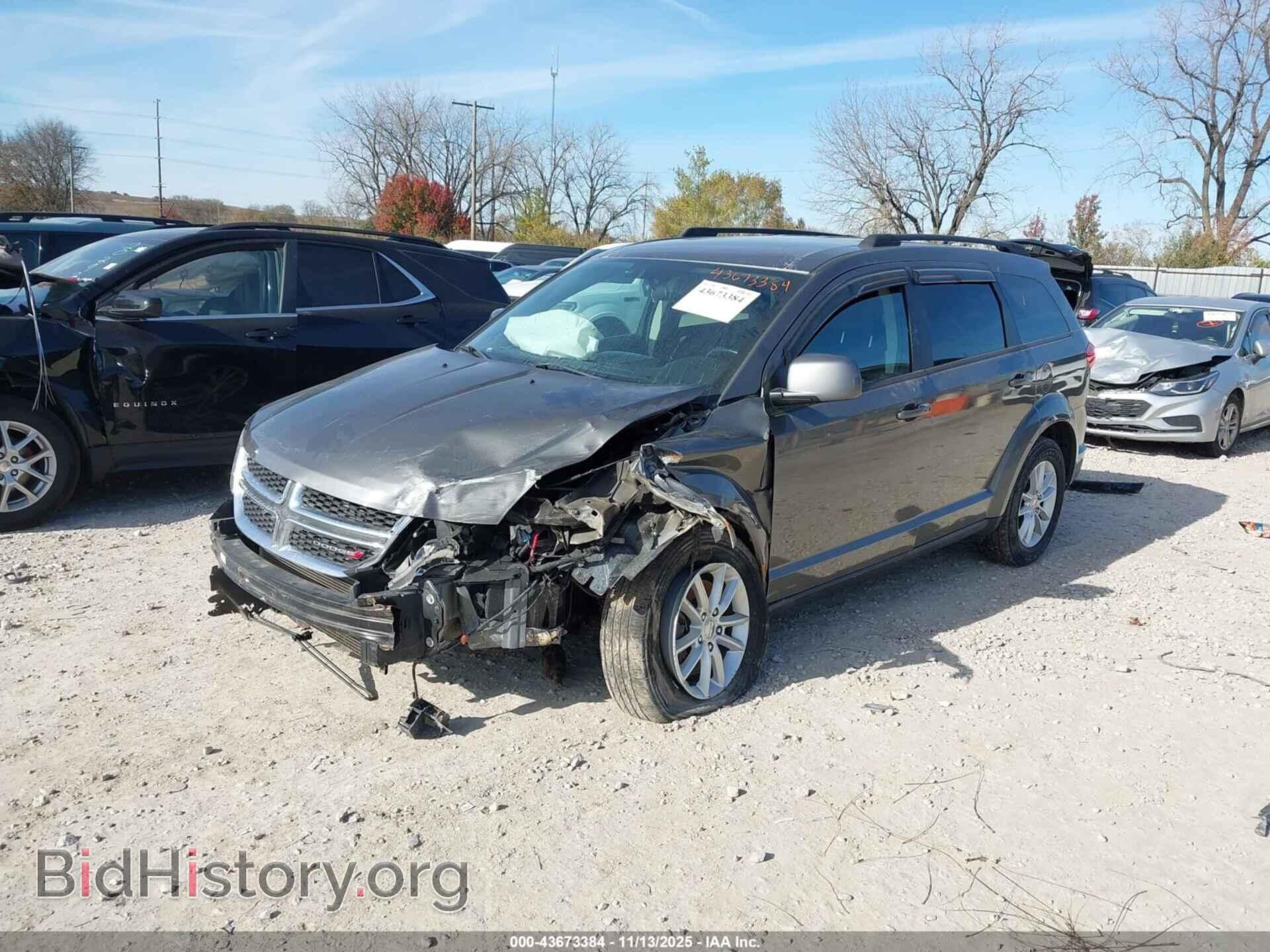 2013 DODGE JOURNEY - VIN: 3C4PDCBB5DT713861 - Фото 2