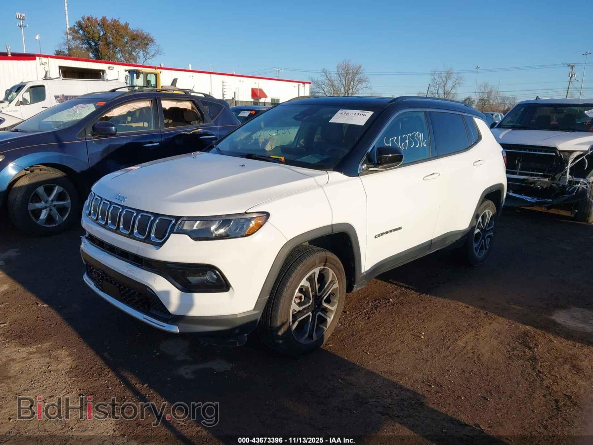 2022 JEEP COMPASS - VIN: 3C4NJDCBXNT111172 - Фото 2
