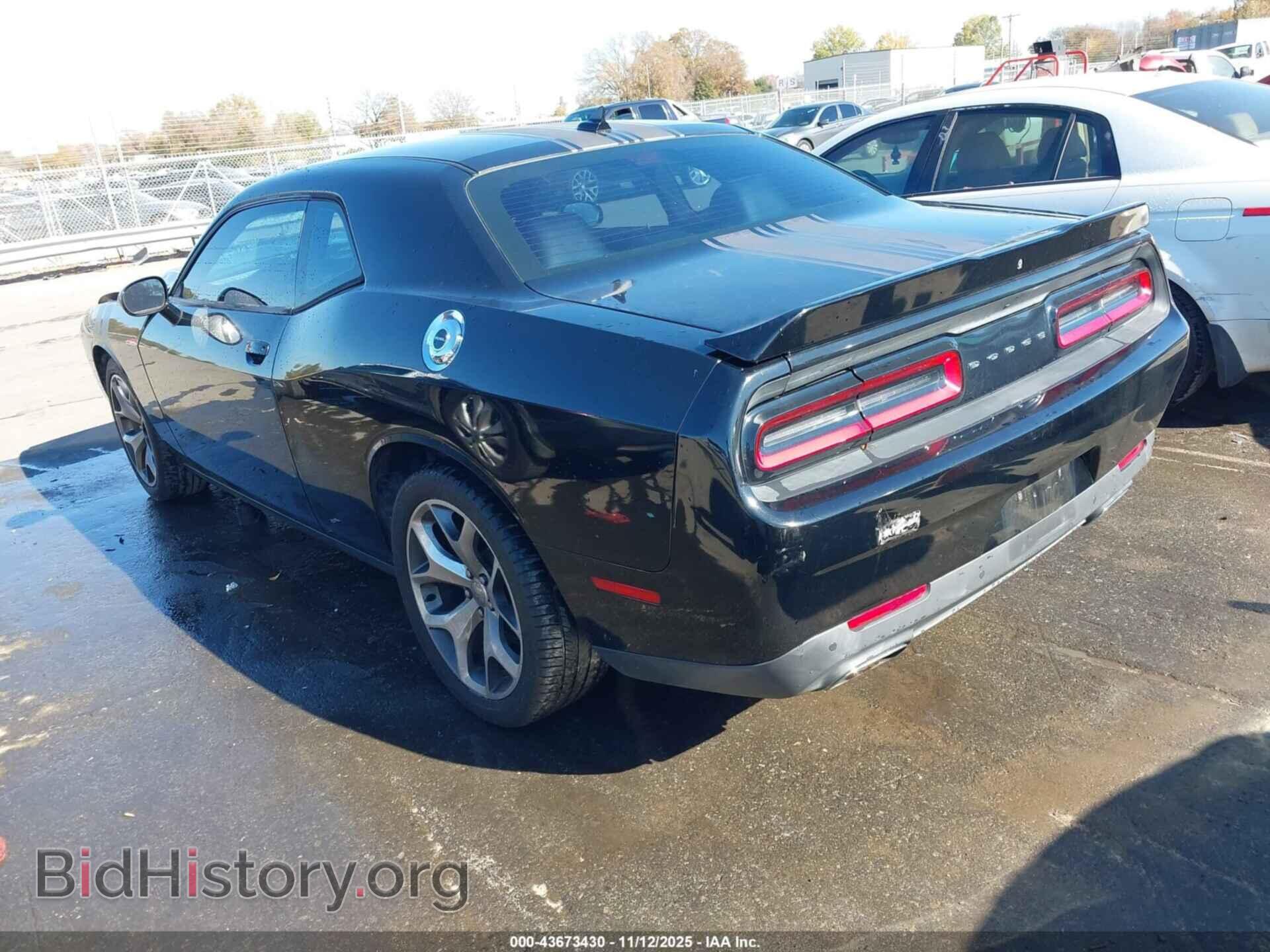 2015 DODGE CHALLENGER - VIN: 2C3CDZBG9FH709633 - Фото 3