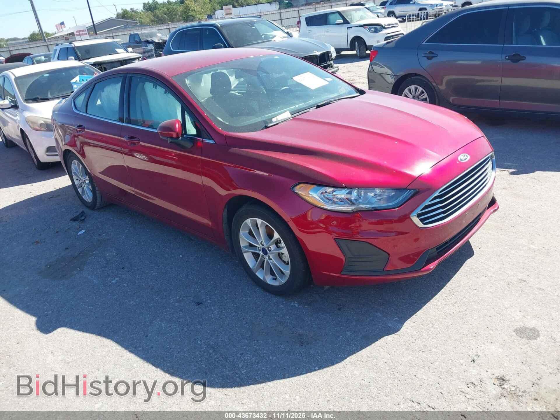 Фотография 3FA6P0HD9KR229461 - FORD FUSION 2019