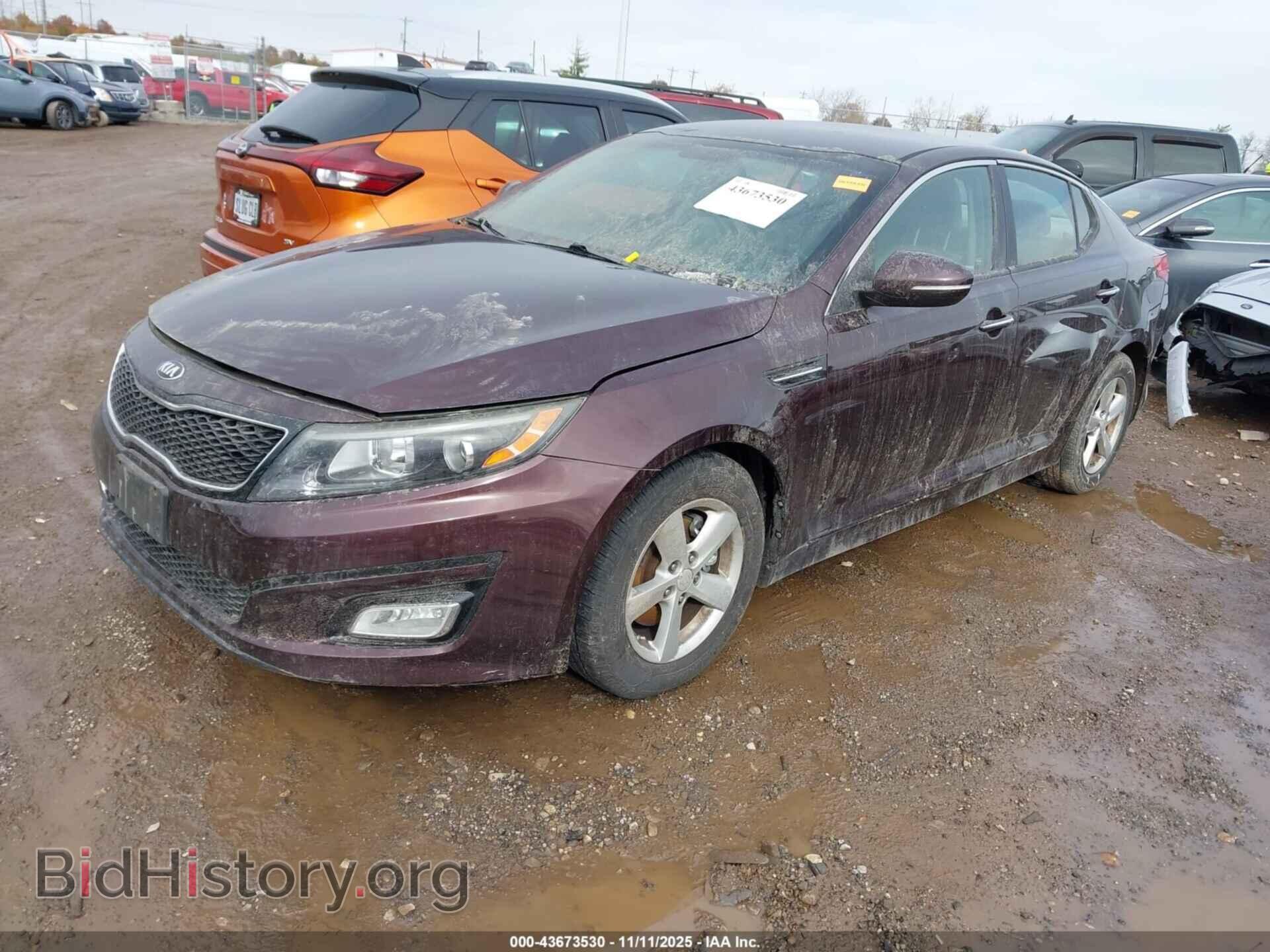 2015 KIA OPTIMA - VIN: 5XXGM4A71FG485763 - Фото 2