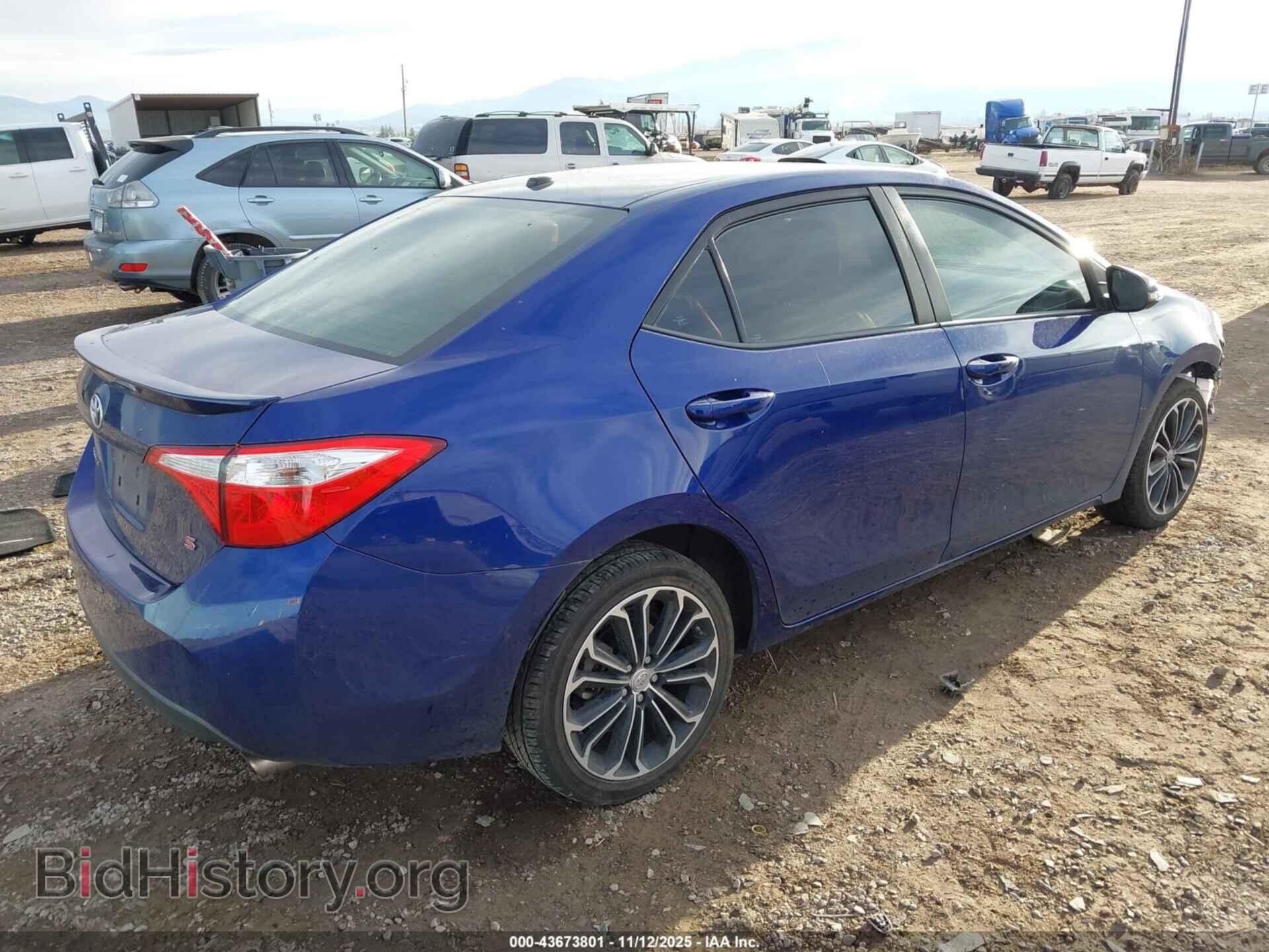 2015 TOYOTA COROLLA - VIN: 2T1BURHEXFC347710 - Фото 4