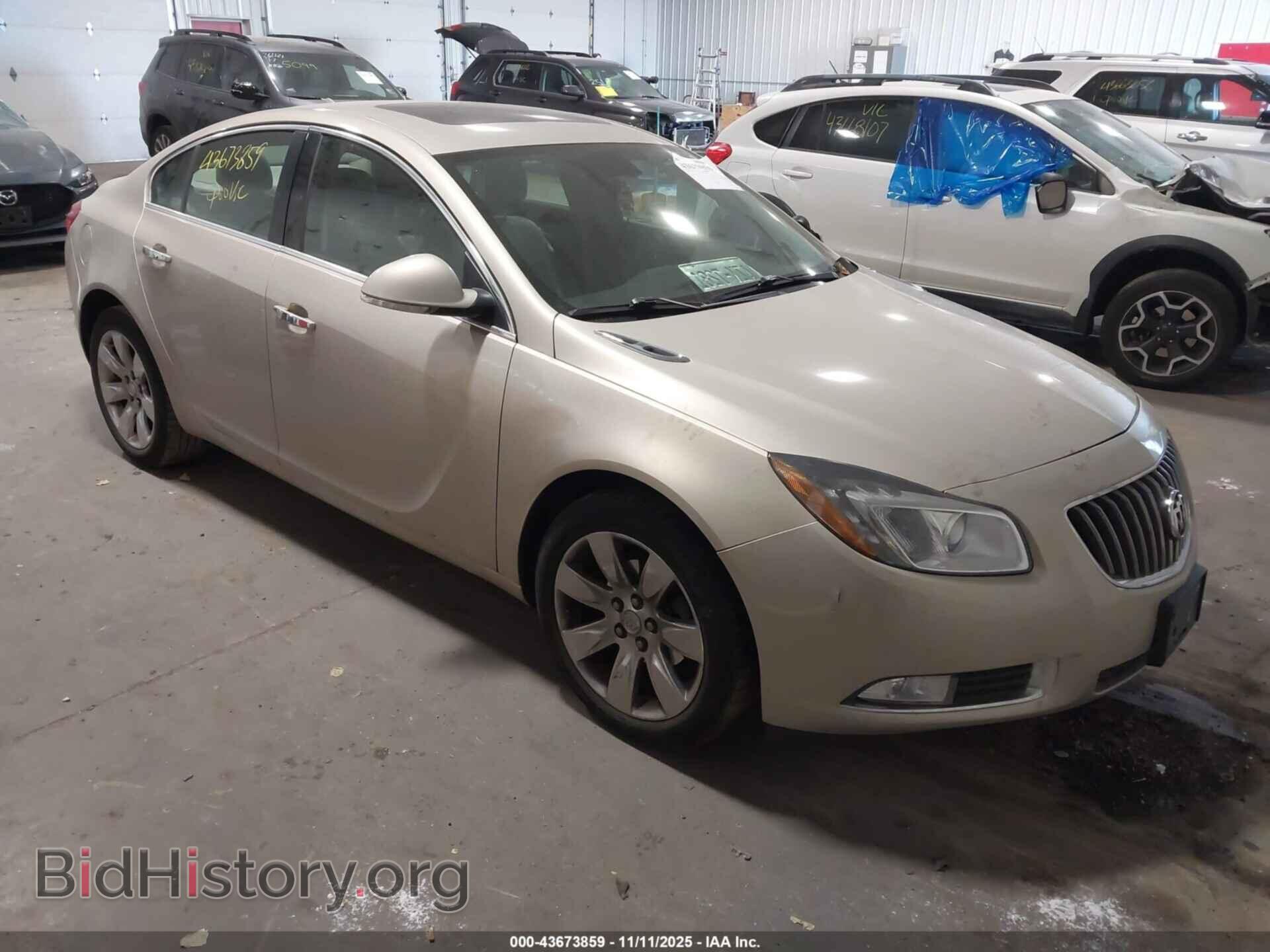 Фотография 2G4GT5GK3C9170062 - BUICK REGAL 2012