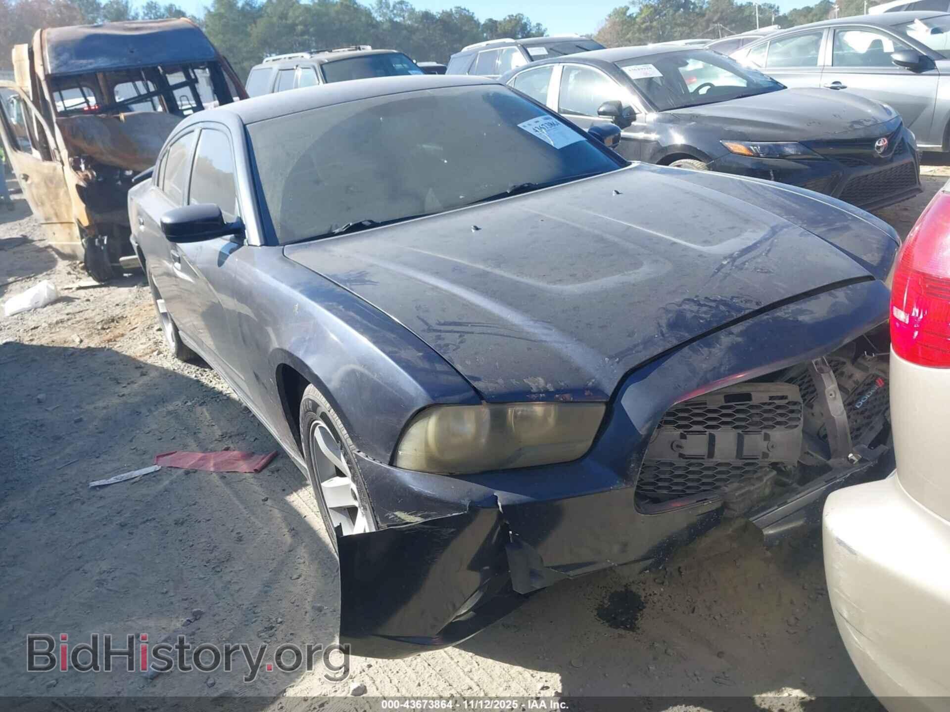 Photo 2C3CDXBGXCH271043 - DODGE CHARGER 2012