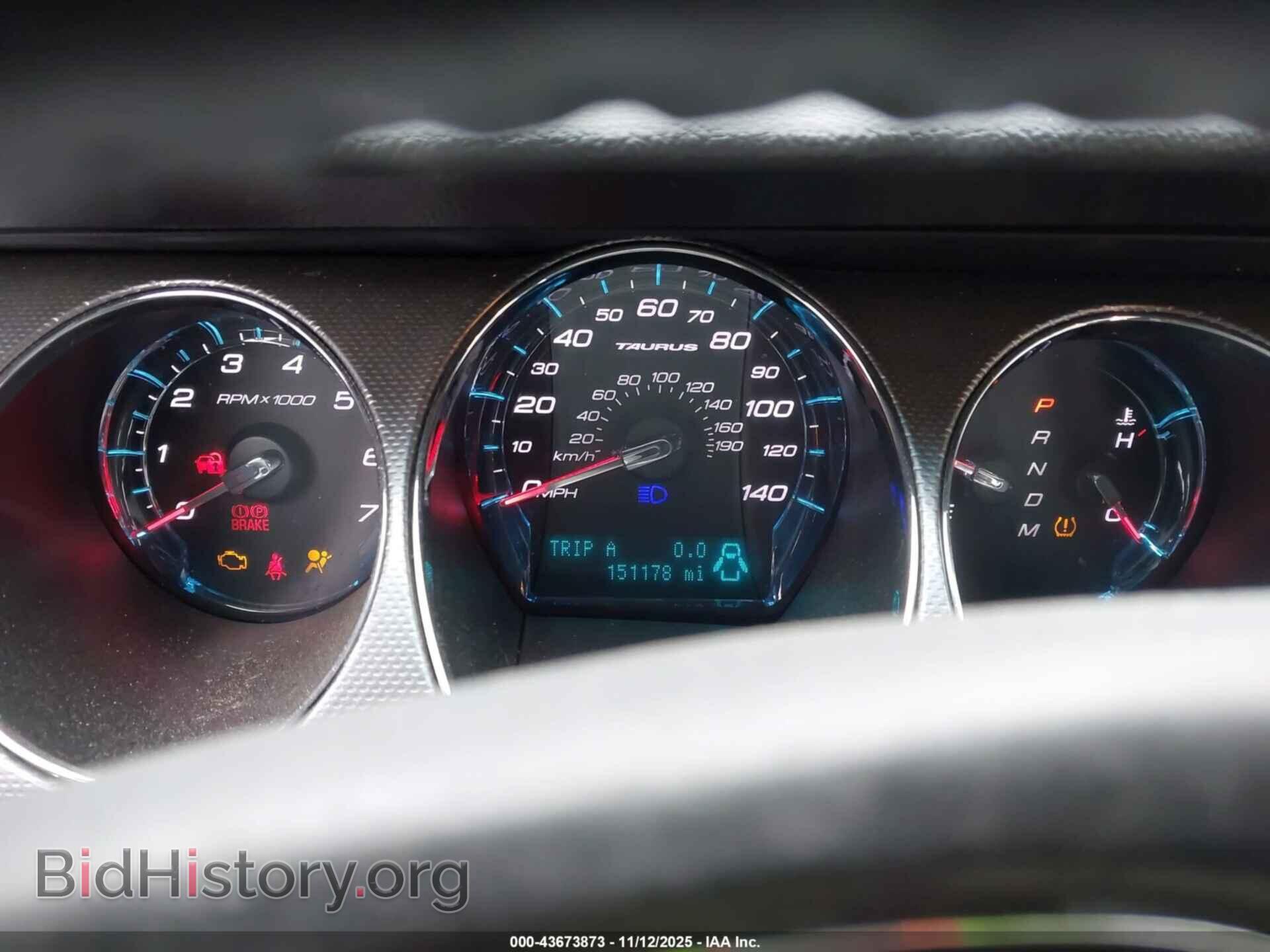 2011 FORD TAURUS - VIN: 1FAHP2EWXBG115616 - Фото 7