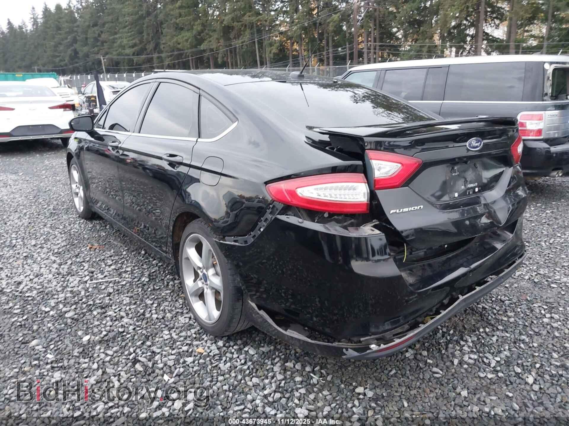2016 FORD FUSION - VIN: 3FA6P0G7XGR314490 - Photo 3