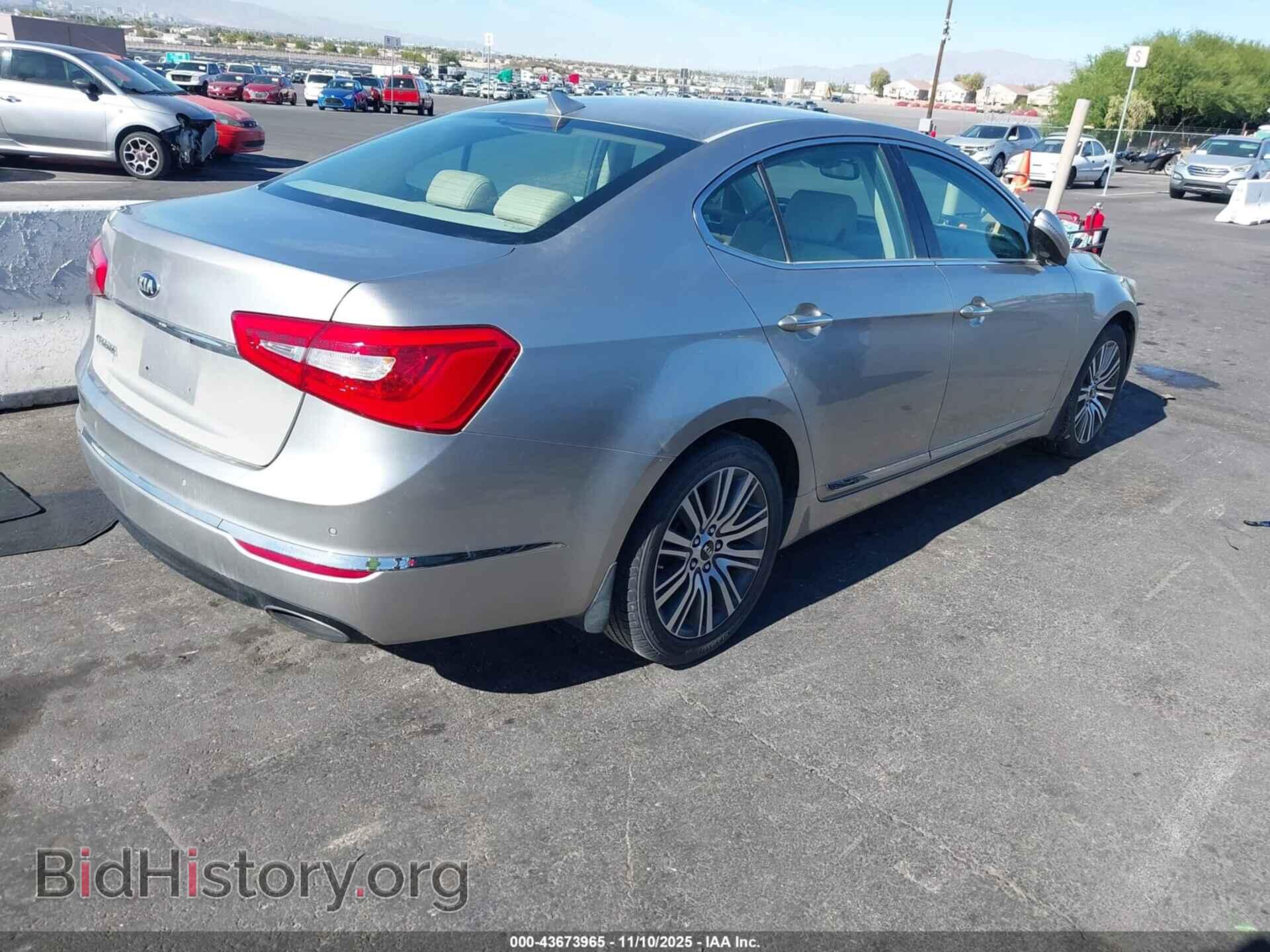 2014 KIA CADENZA - VIN: KNALN4D76E5147881 - Фото 4