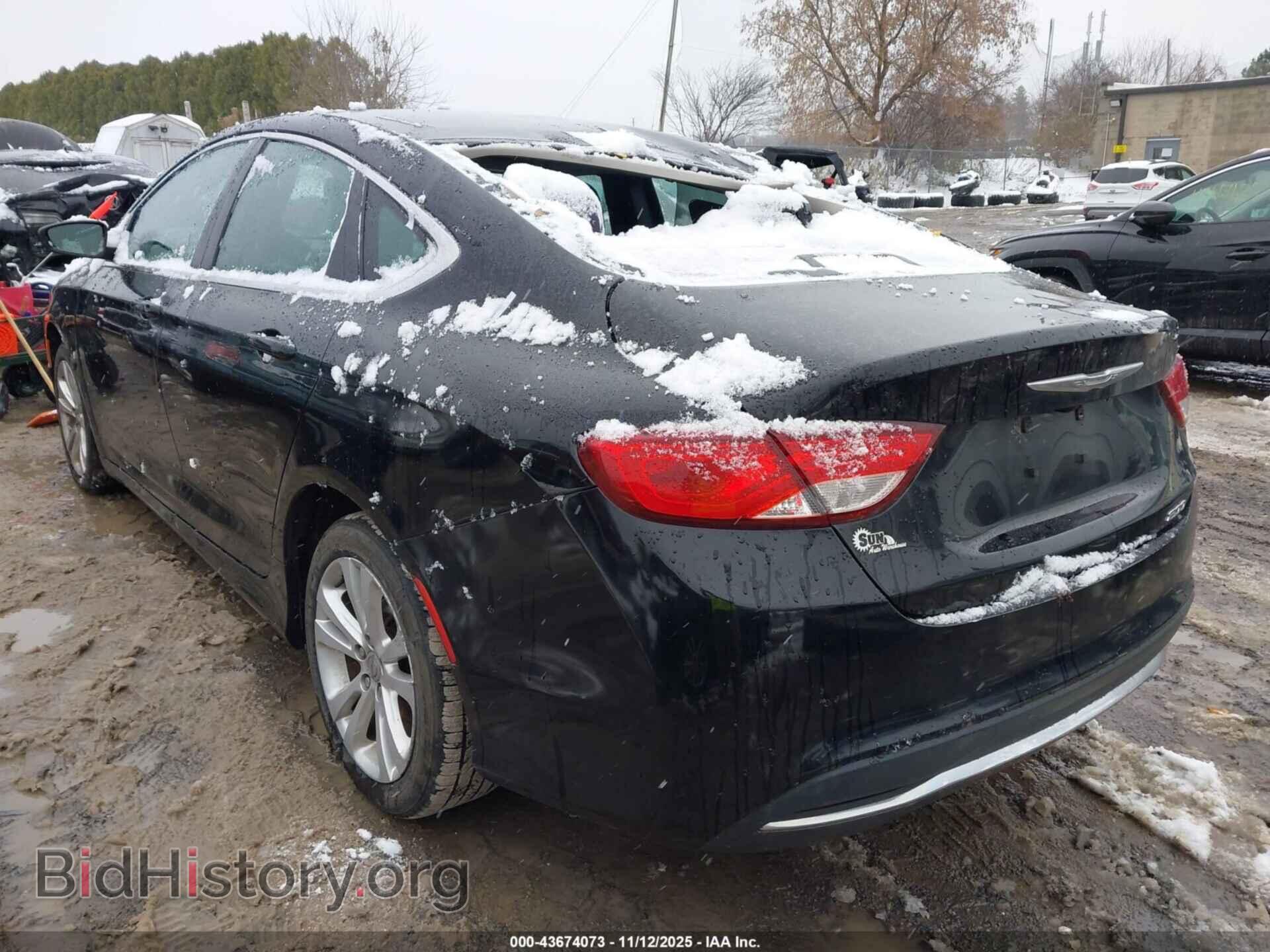 2015 CHRYSLER 200 - VIN: 1C3CCCAB9FN644943 - Фото 3