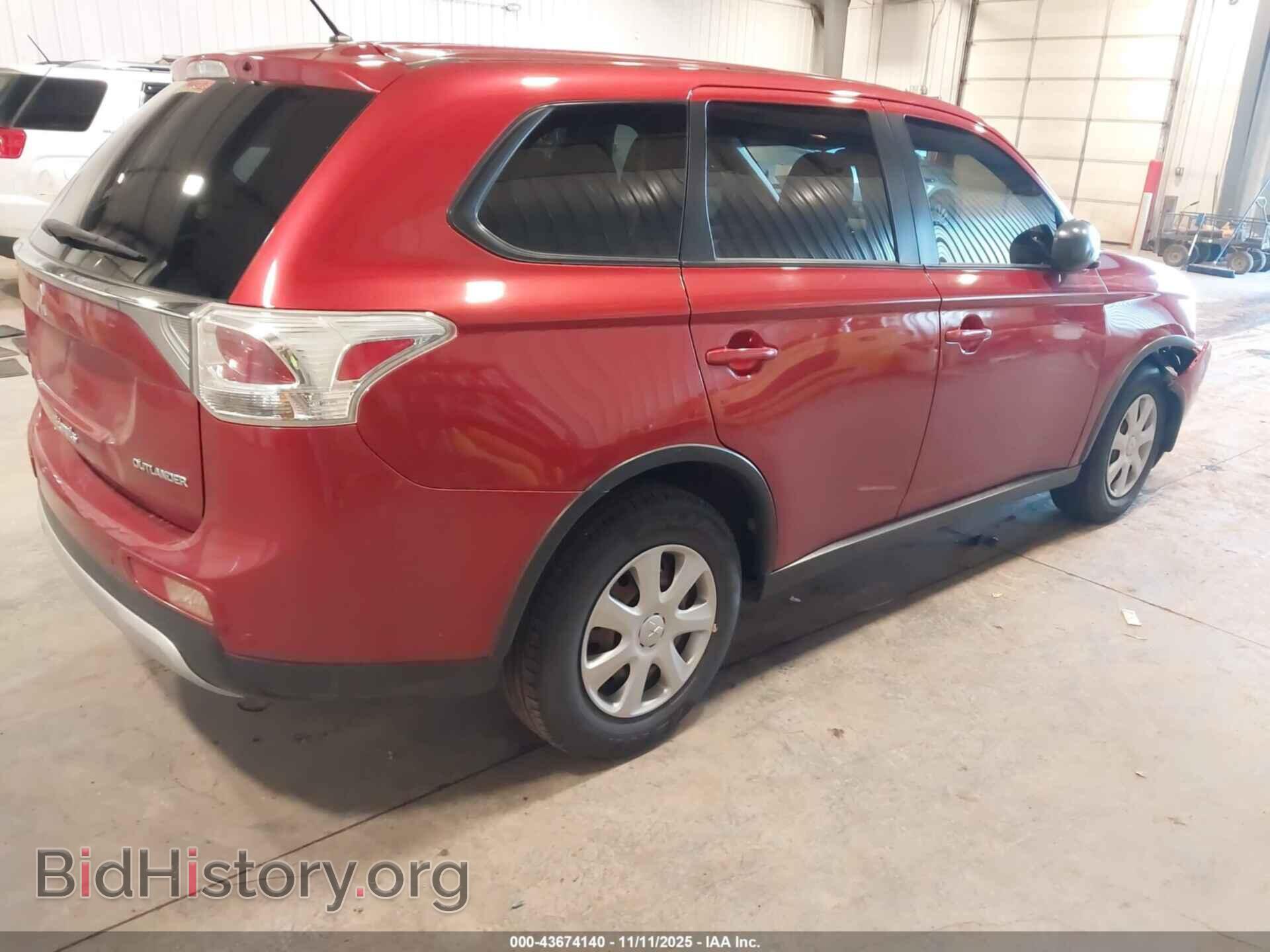 2015 MITSUBISHI OUTLANDER - VIN: JA4AD2A38FZ003854 - Фото 4