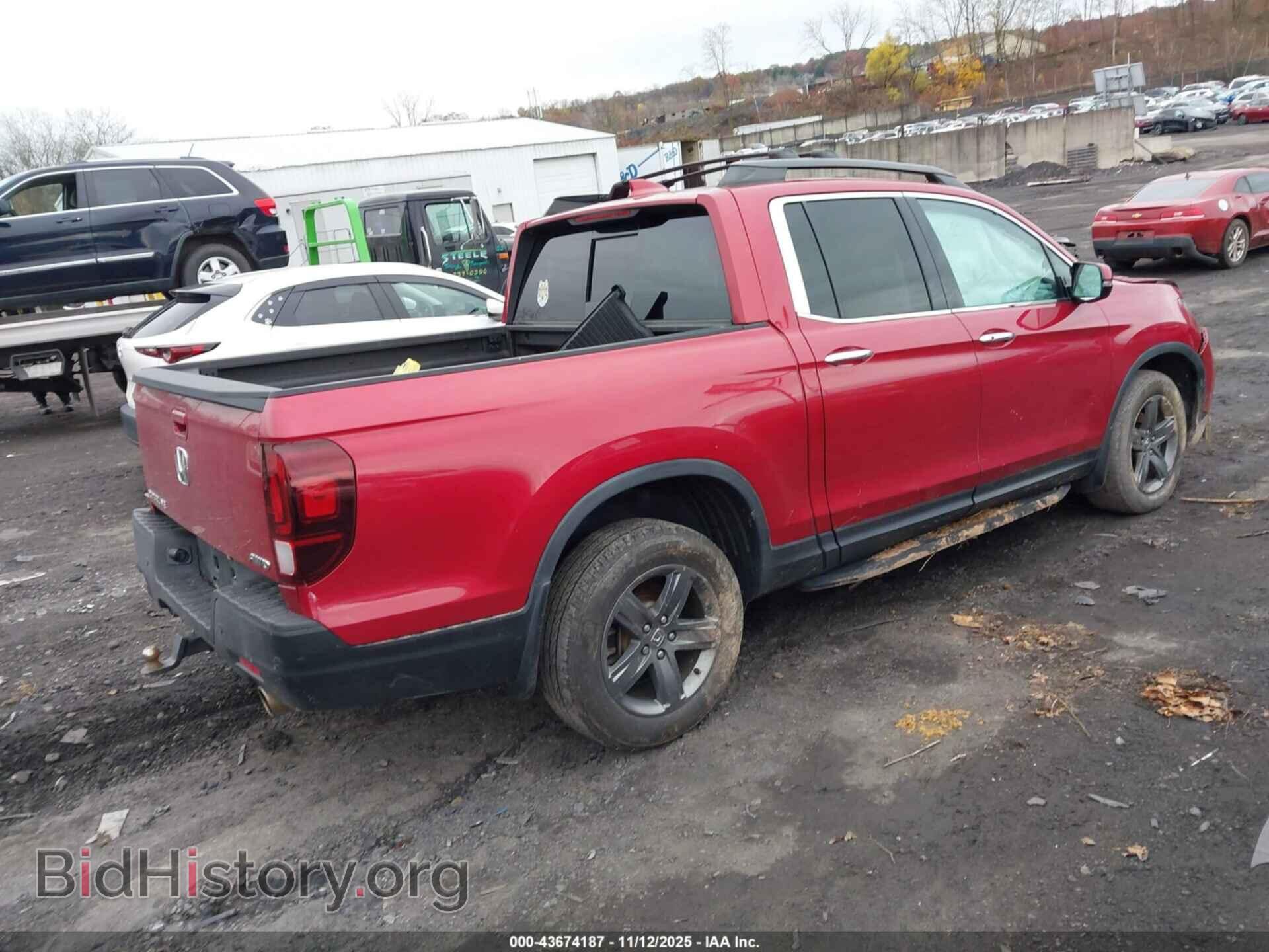 2022 HONDA RIDGELINE - VIN: 5FPYK3F78NB021990 - Фото 4