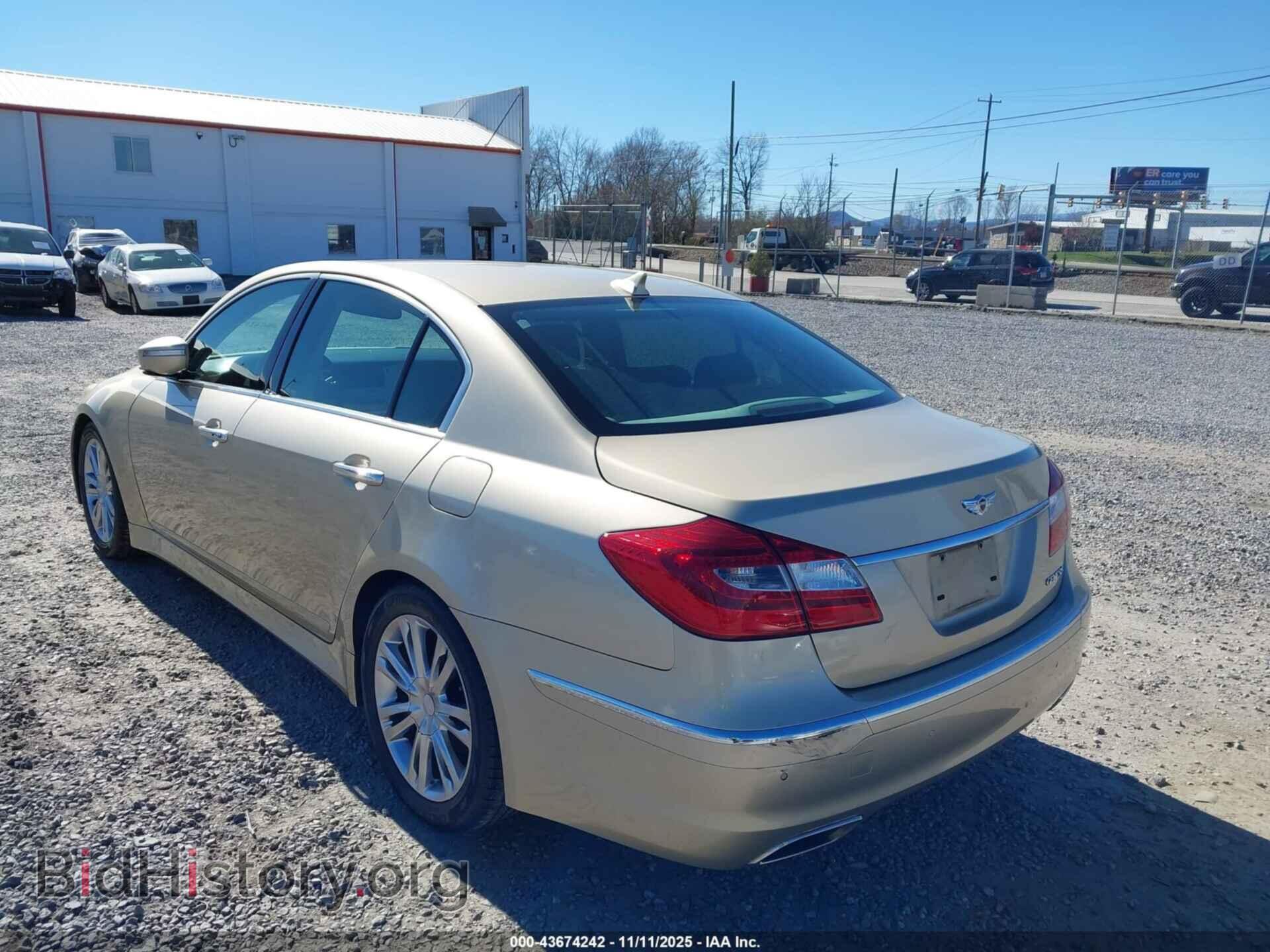 2012 HYUNDAI GENESIS - VIN: KMHGC4DD1CU171200 - Фото 3