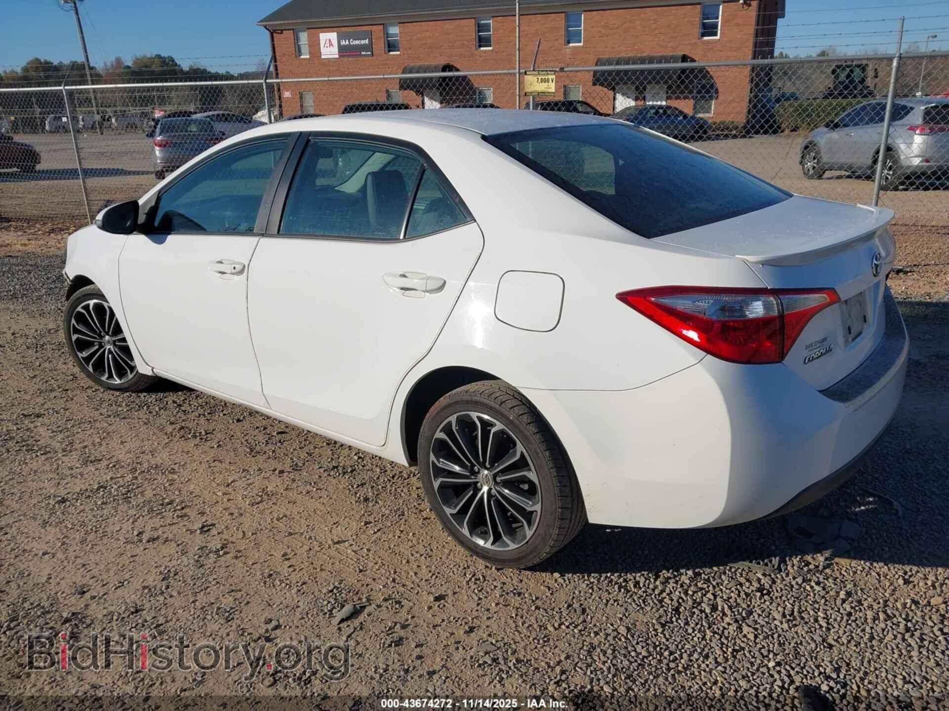 2014 TOYOTA COROLLA - VIN: 2T1BURHEXEC115865 - Фото 3