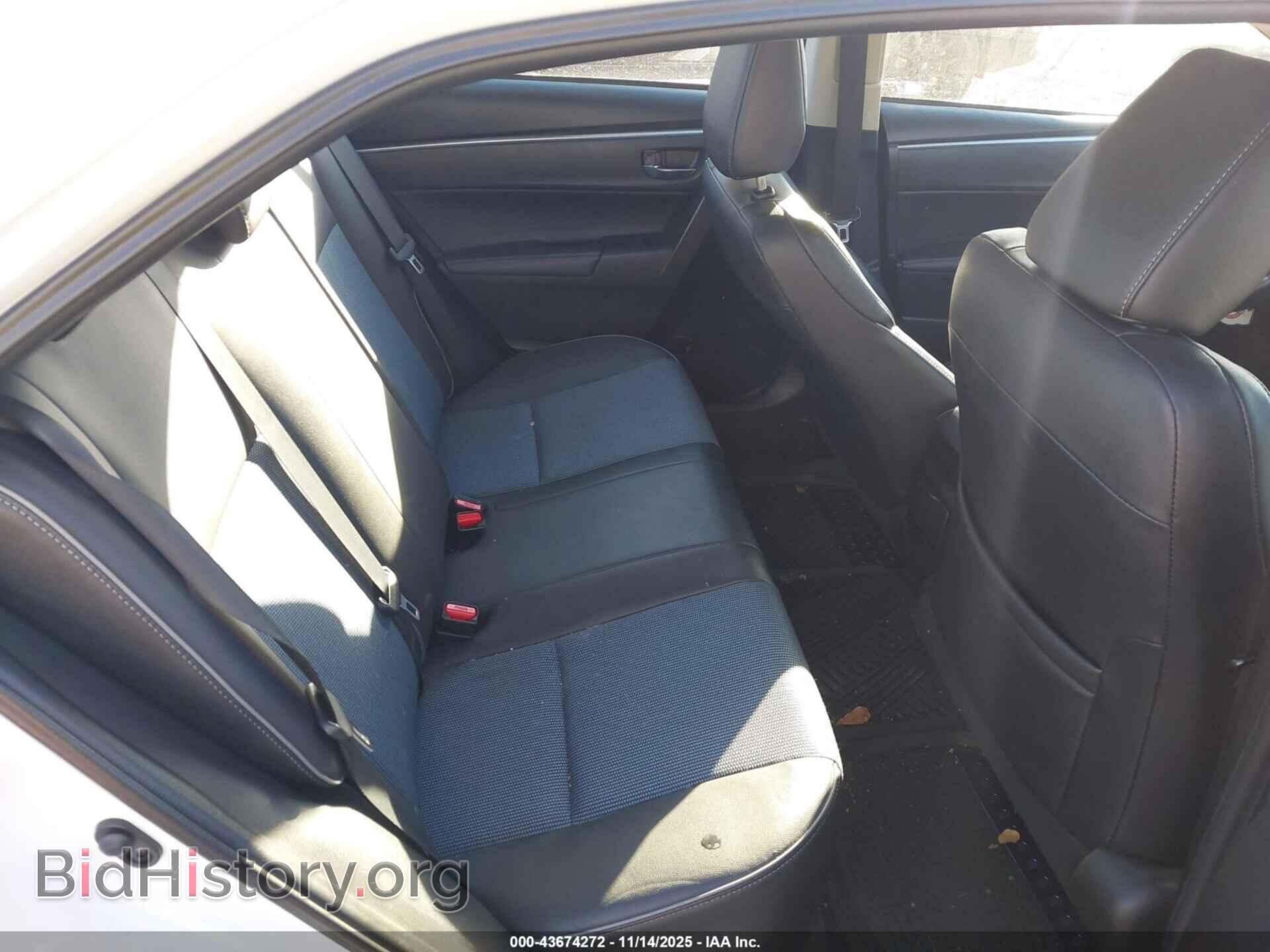 2014 TOYOTA COROLLA - VIN: 2T1BURHEXEC115865 - Фото 8