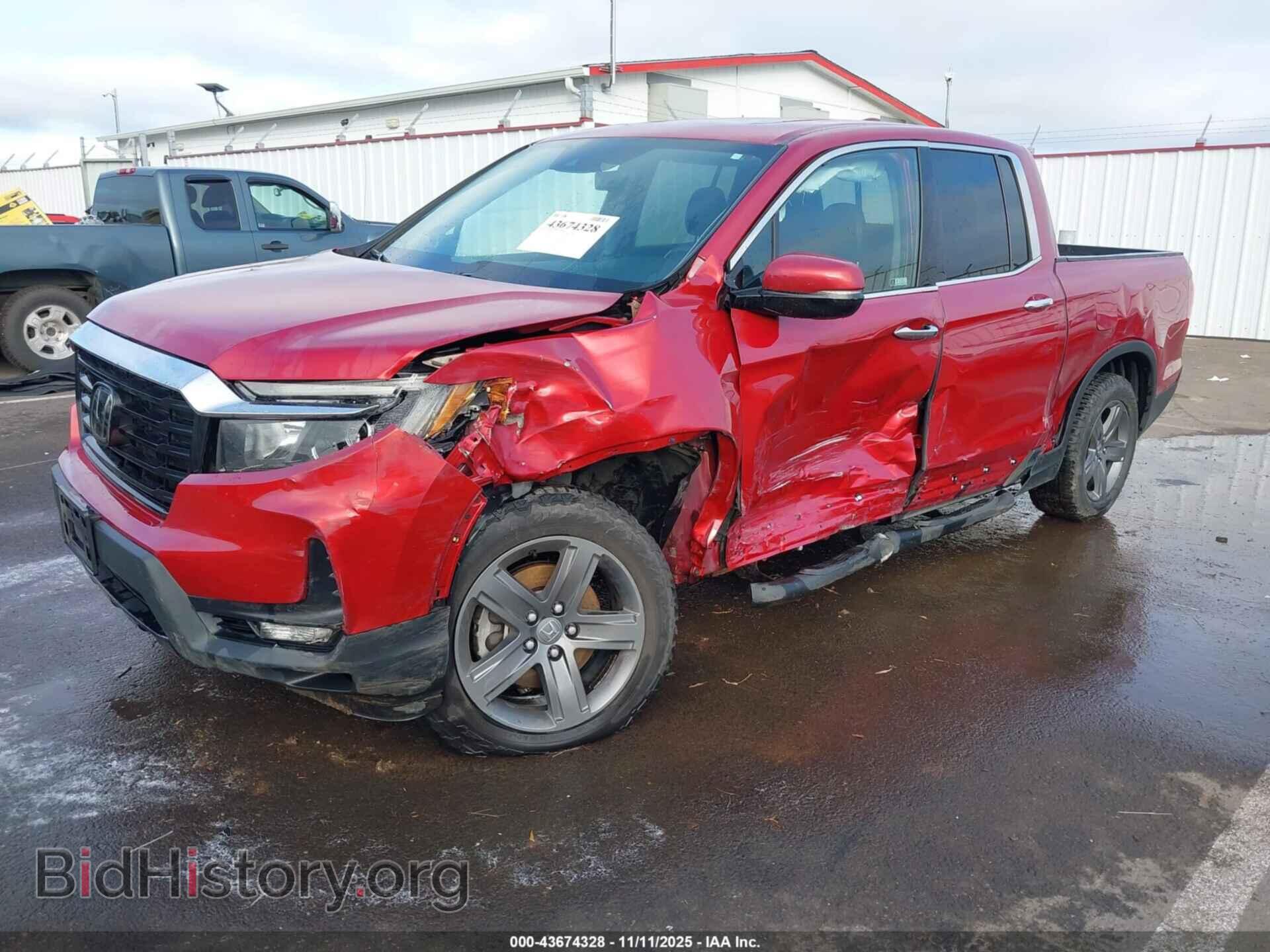 2021 HONDA RIDGELINE - VIN: 5FPYK3F75MB007754 - Photo 2