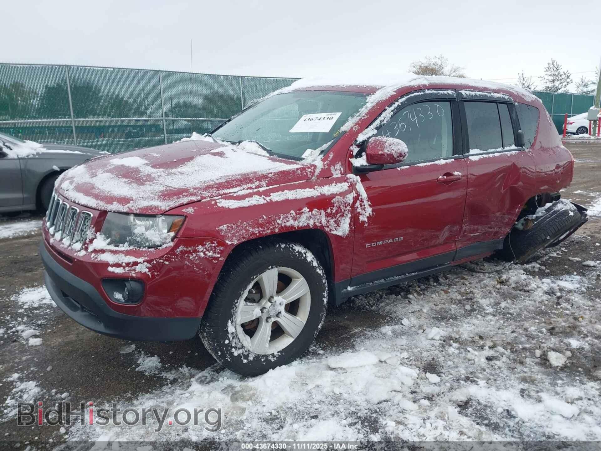 2014 JEEP COMPASS - VIN: 1C4NJDAB1ED804706 - Фото 2