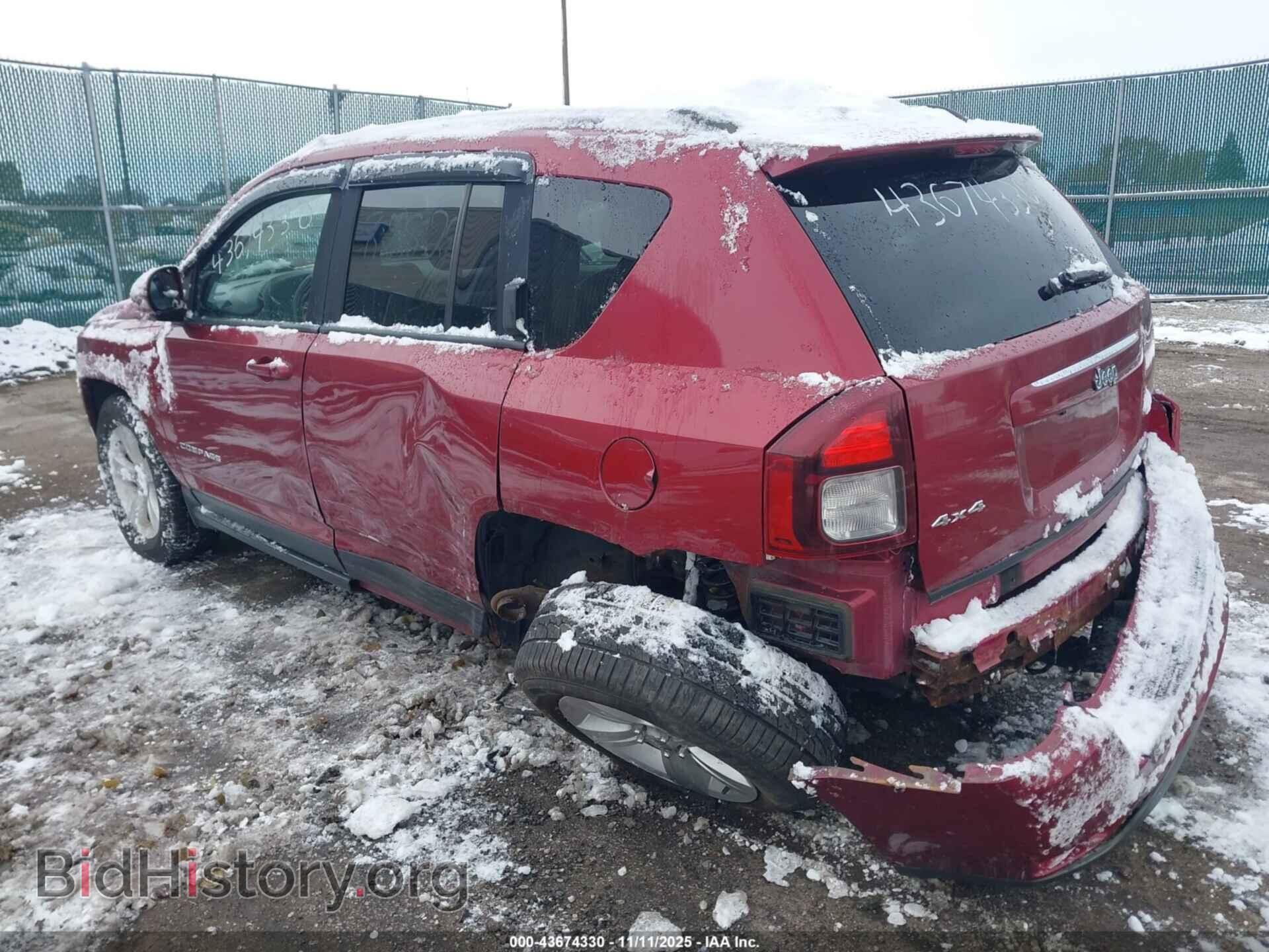 2014 JEEP COMPASS - VIN: 1C4NJDAB1ED804706 - Фото 3