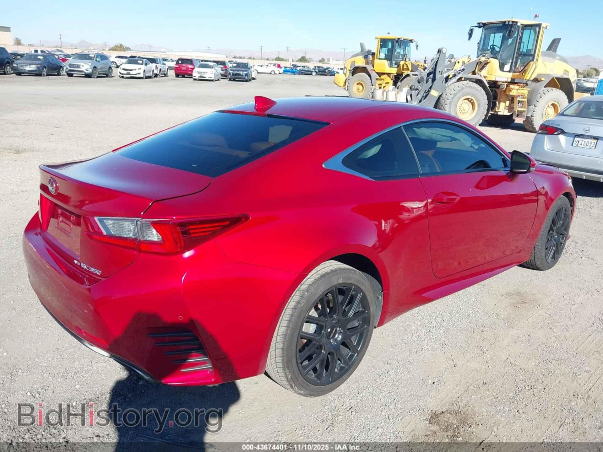 2015 LEXUS RC 350 - VIN: JTHSE5BC3F5000132 - Фото 4