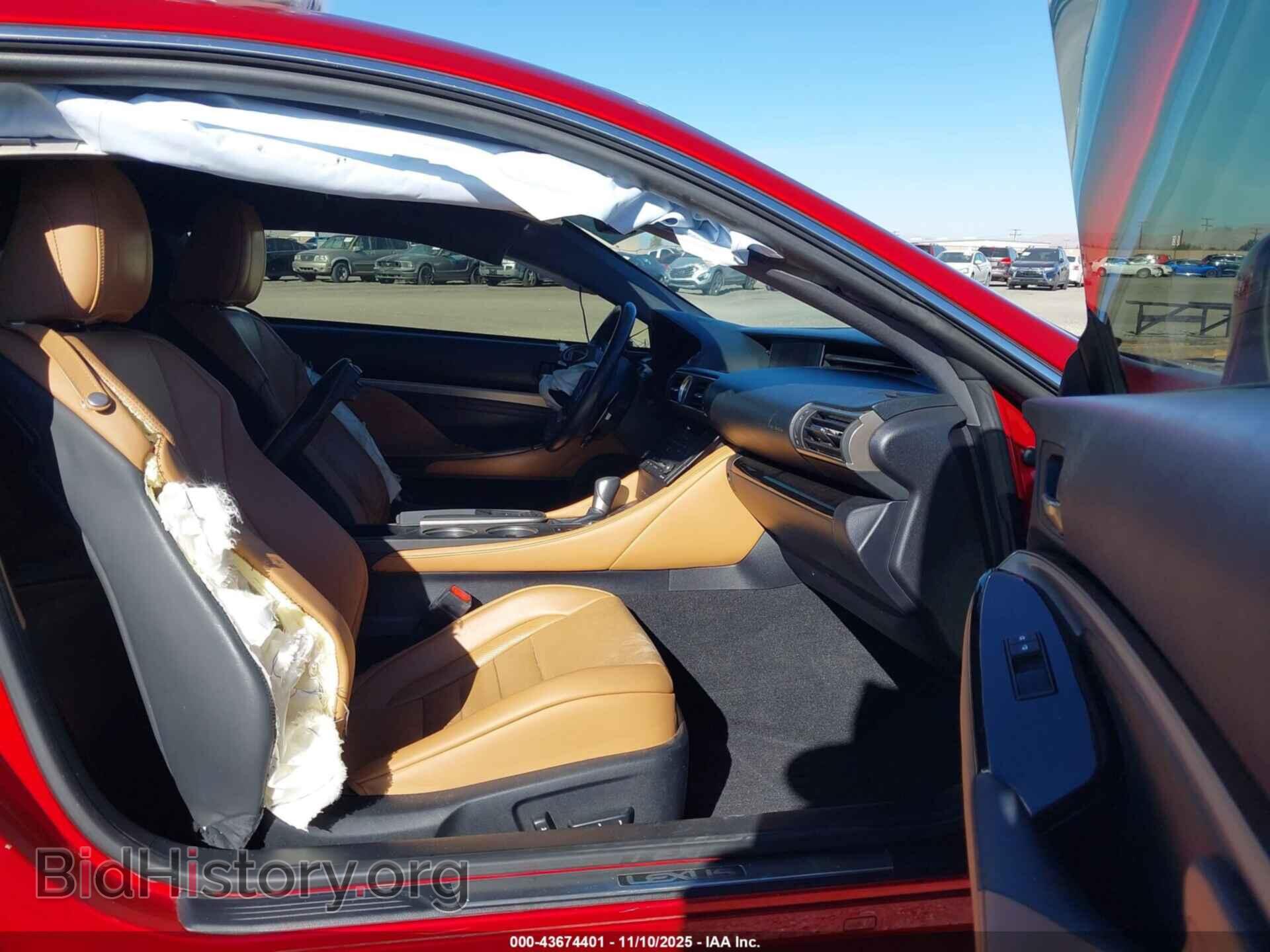 2015 LEXUS RC 350 - VIN: JTHSE5BC3F5000132 - Фото 5