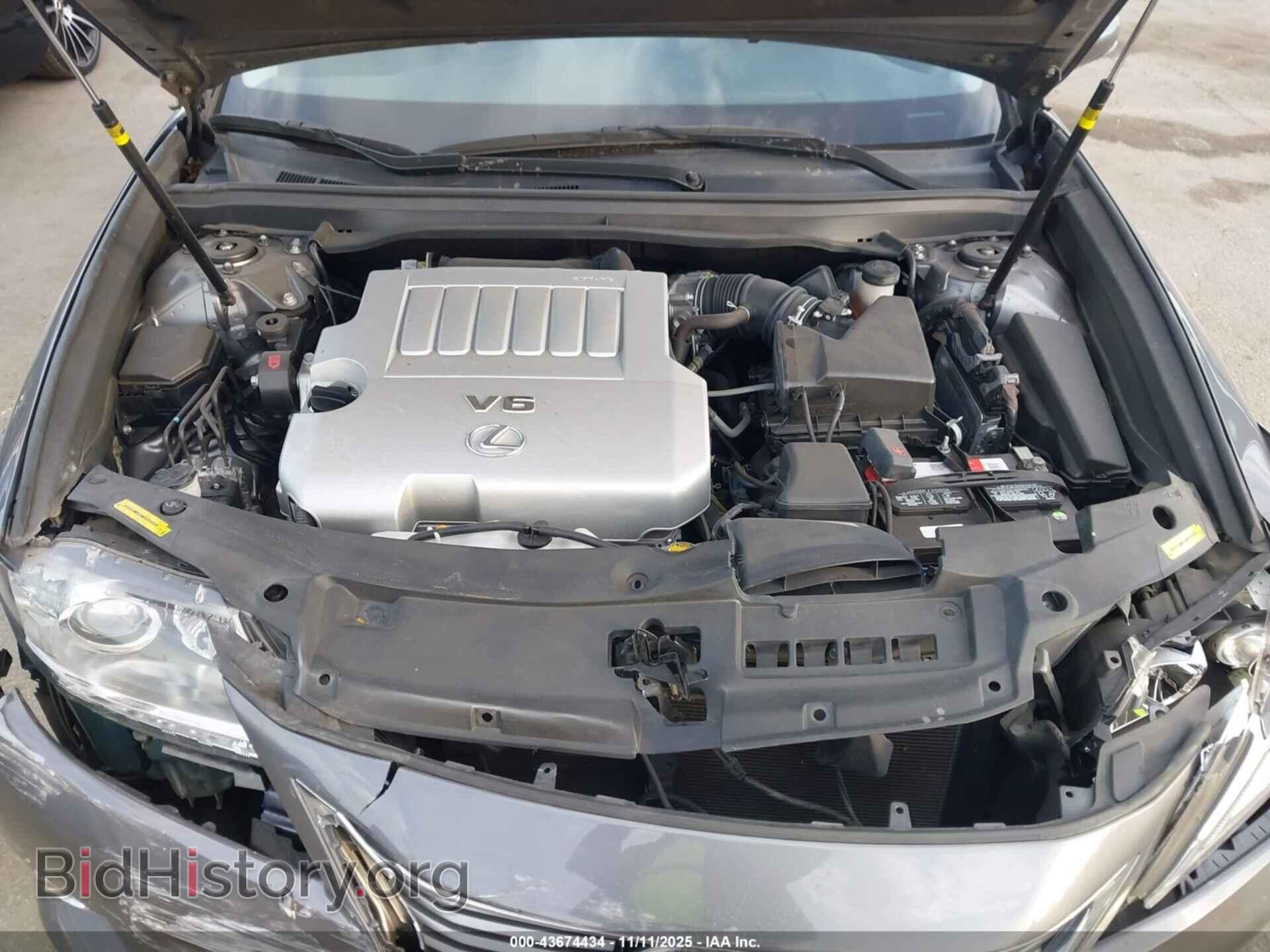 2013 LEXUS ES 350 - VIN: JTHBK1GG4D2067494 - Фото 10