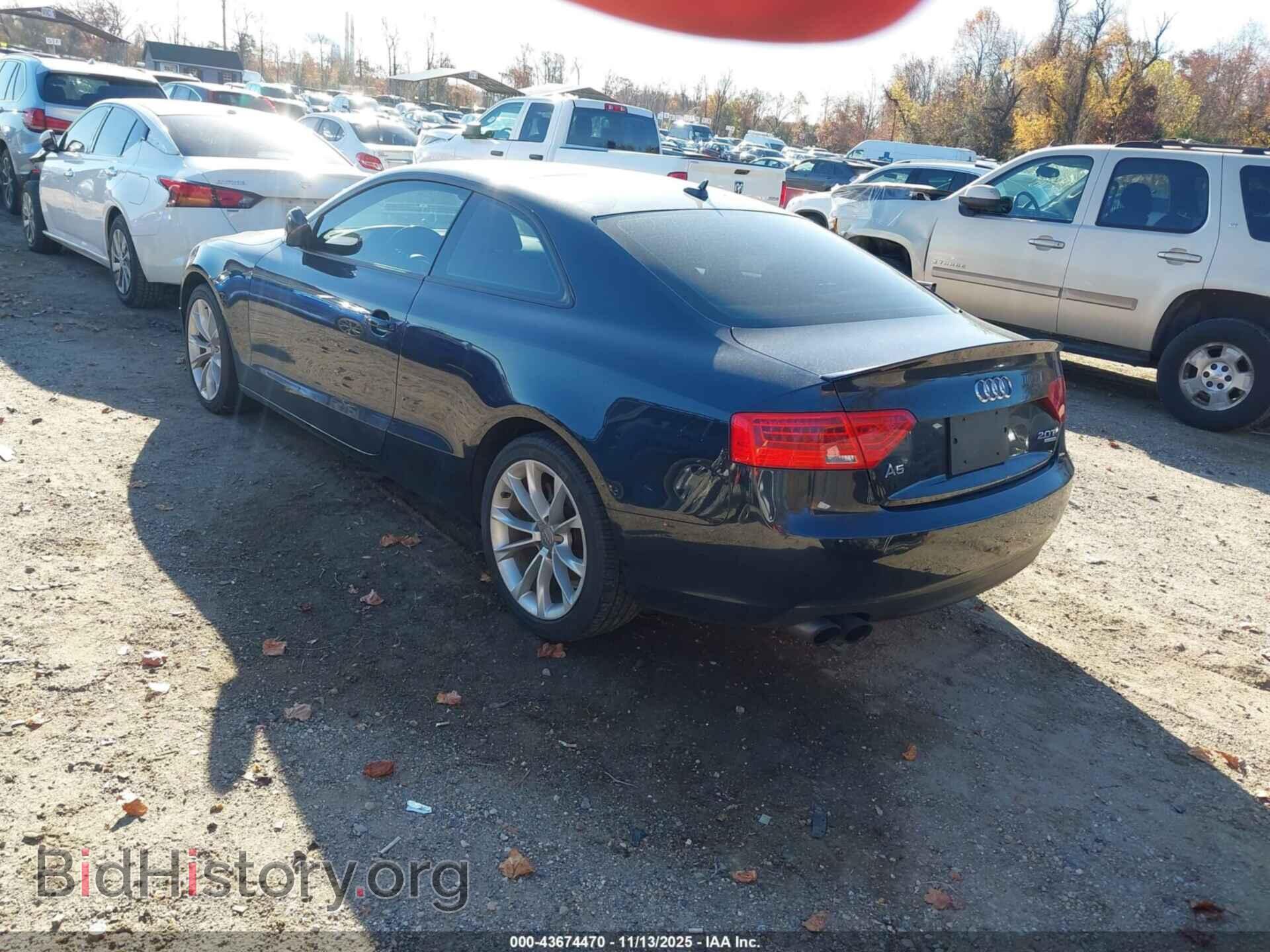 2014 AUDI A5 - VIN: WAUCFAFR6EA020825 - Фото 3