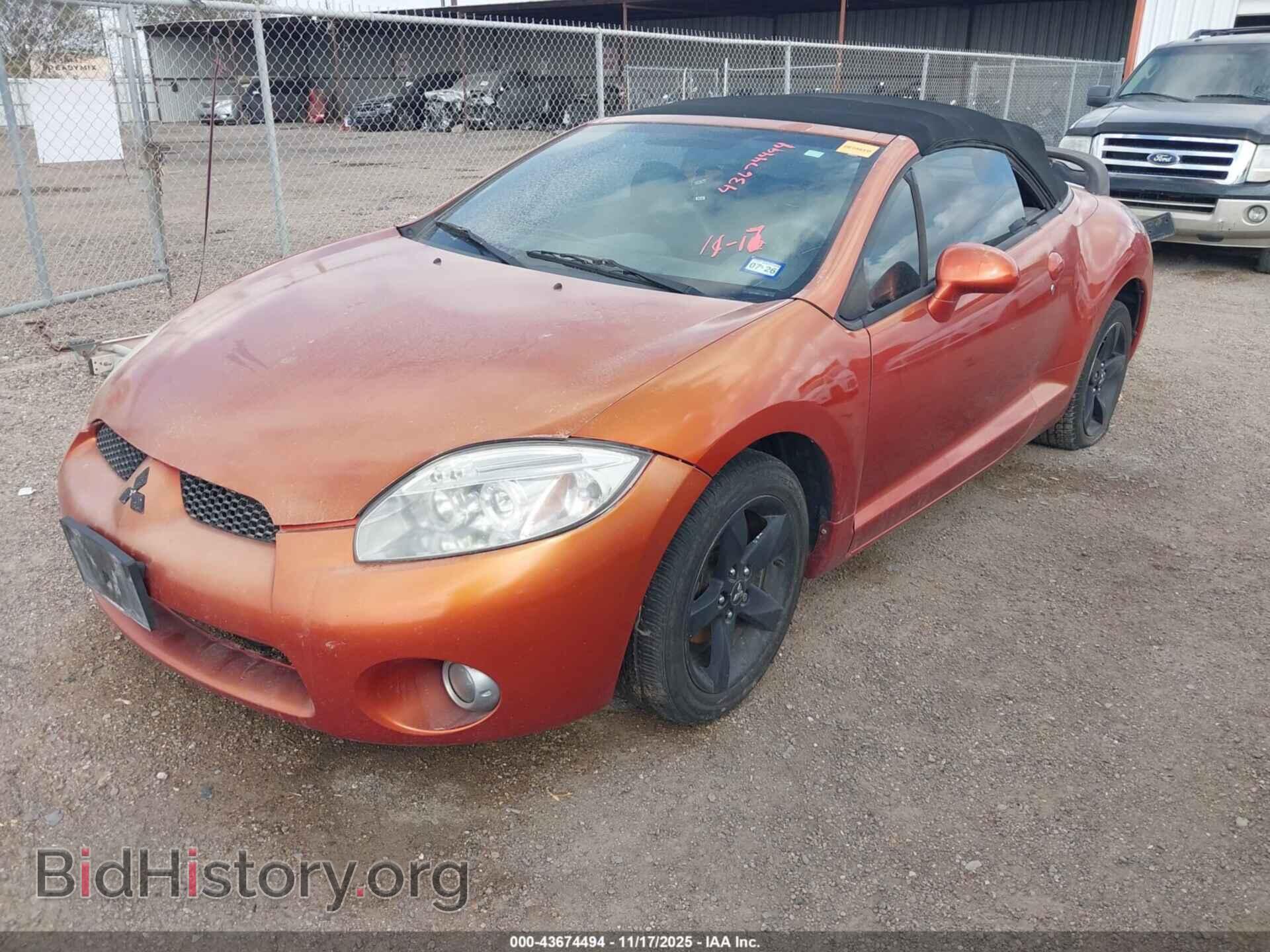 2007 MITSUBISHI ECLIPSE SPYDER - VIN: 4A3AL25F77E025217 - Photo 2