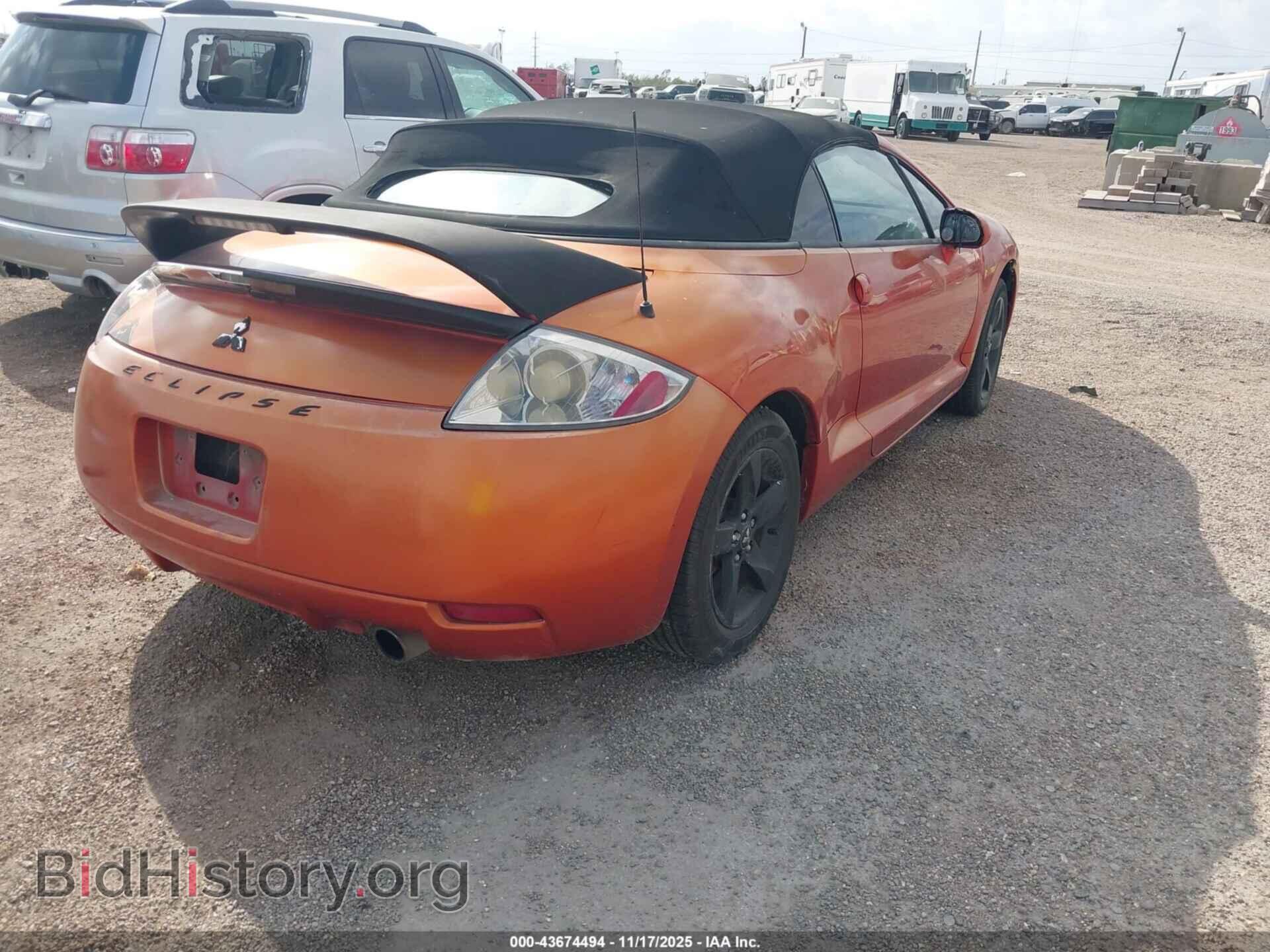 2007 MITSUBISHI ECLIPSE SPYDER - VIN: 4A3AL25F77E025217 - Photo 4