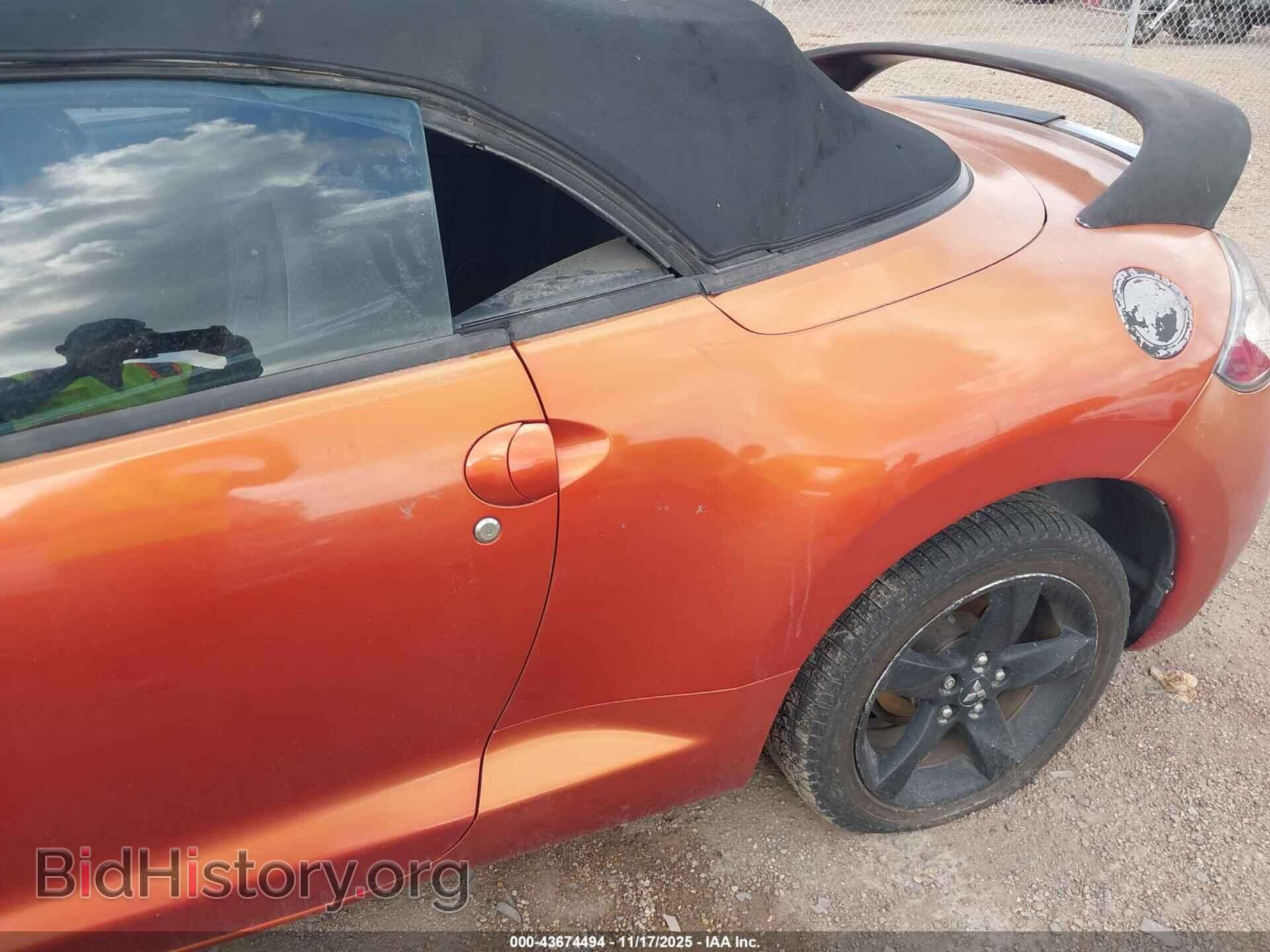 2007 MITSUBISHI ECLIPSE SPYDER - VIN: 4A3AL25F77E025217 - Photo 6