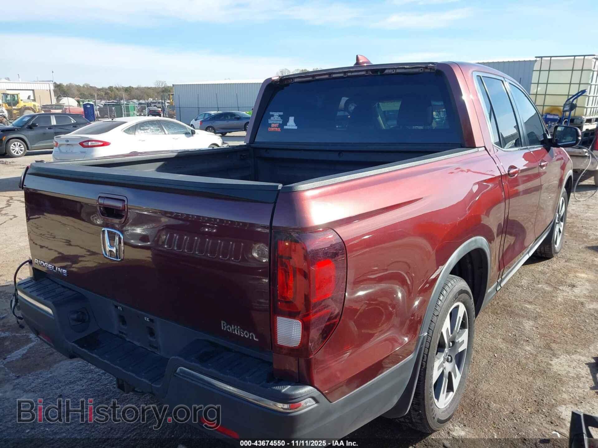 2017 HONDA RIDGELINE - VIN: 5FPYK2F51HB007829 - Фото 4