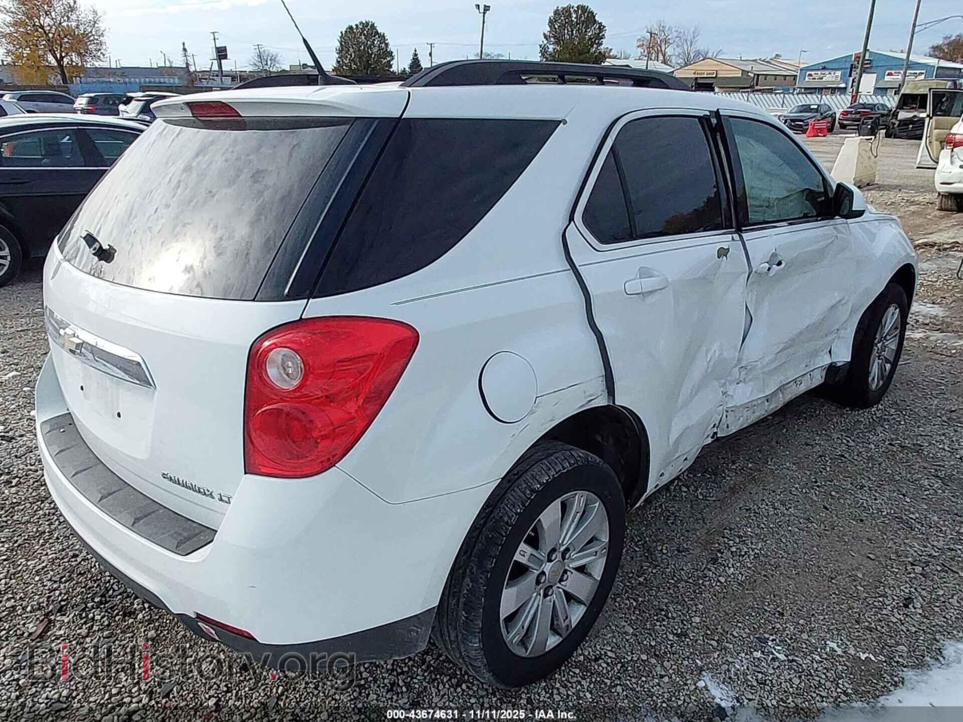 2011 CHEVROLET EQUINOX - VIN: 2CNALPEC9B6466975 - Фото 4