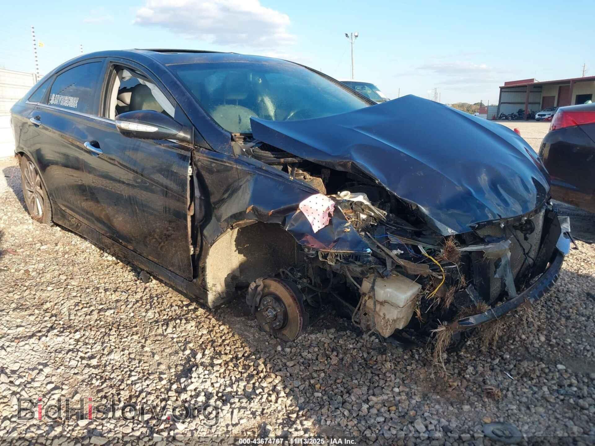 Фотография 5NPEC4AC7EH825072 - HYUNDAI SONATA 2014