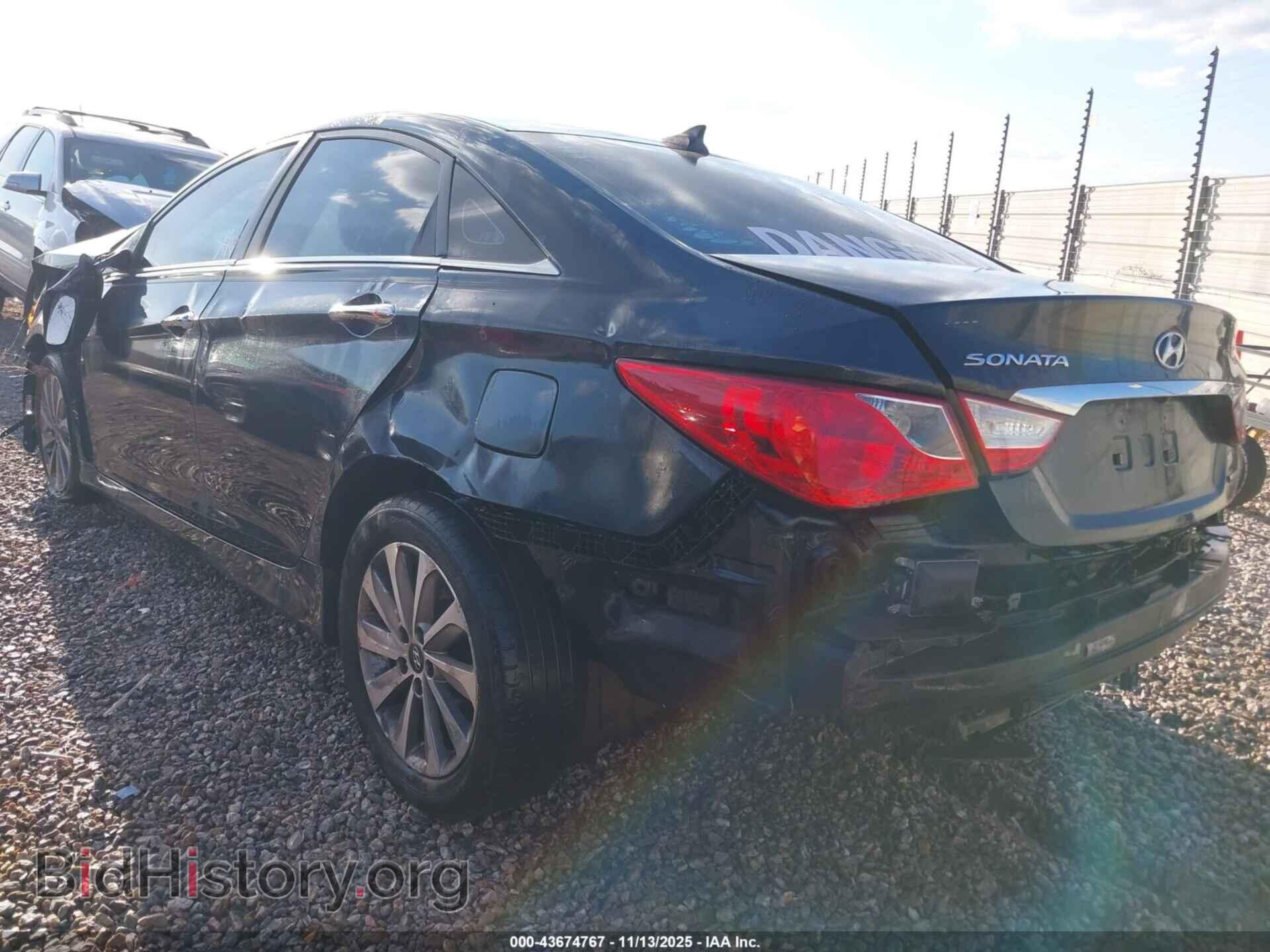 2014 HYUNDAI SONATA - VIN: 5NPEC4AC7EH825072 - Фото 3