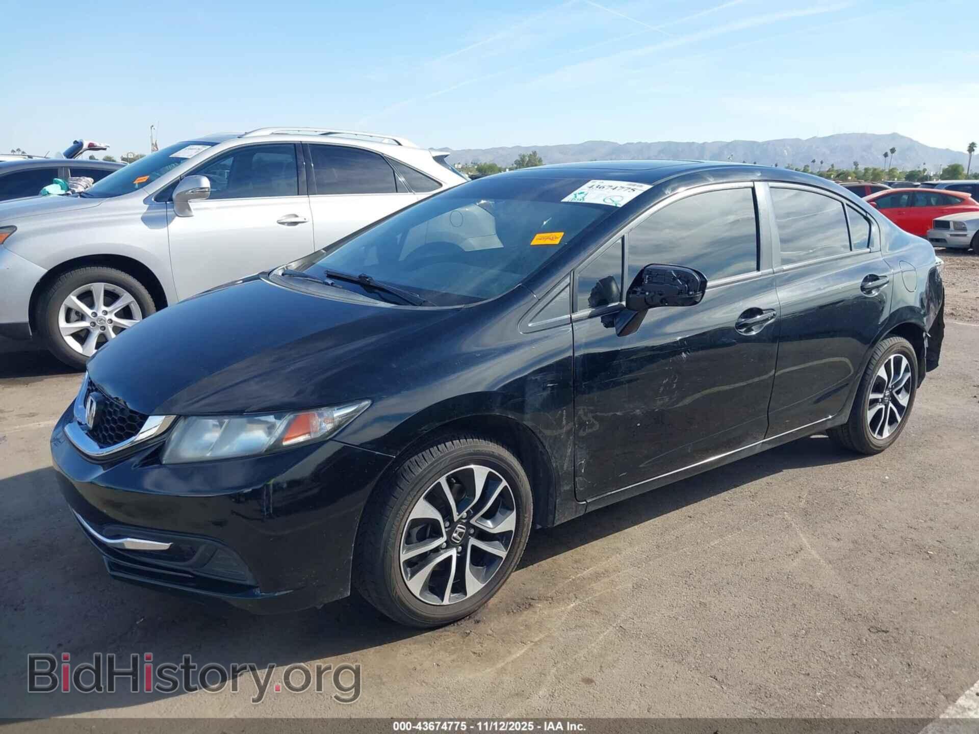 2015 HONDA CIVIC - VIN: 19XFB2F83FE065051 - Фото 2