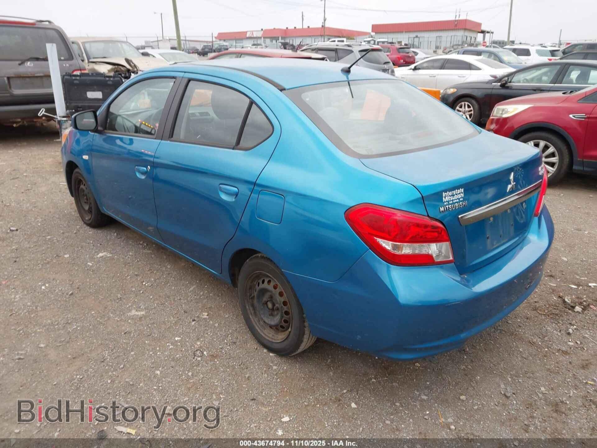 2017 MITSUBISHI MIRAGE G4 - VIN: ML32F3FJXHHF07256 - Фото 3