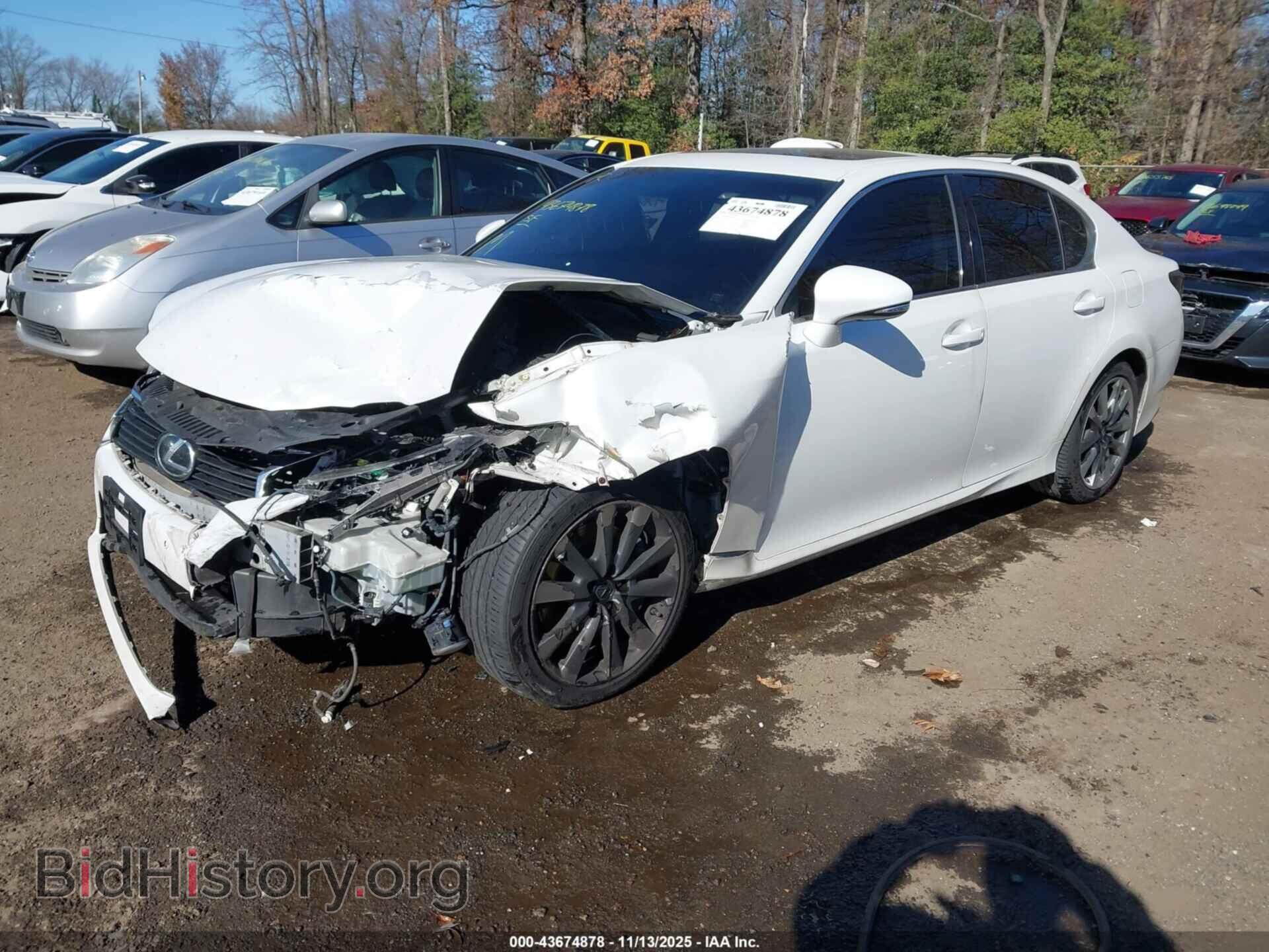2013 LEXUS GS 350 - VIN: JTHCE1BL4D5010422 - Фото 2