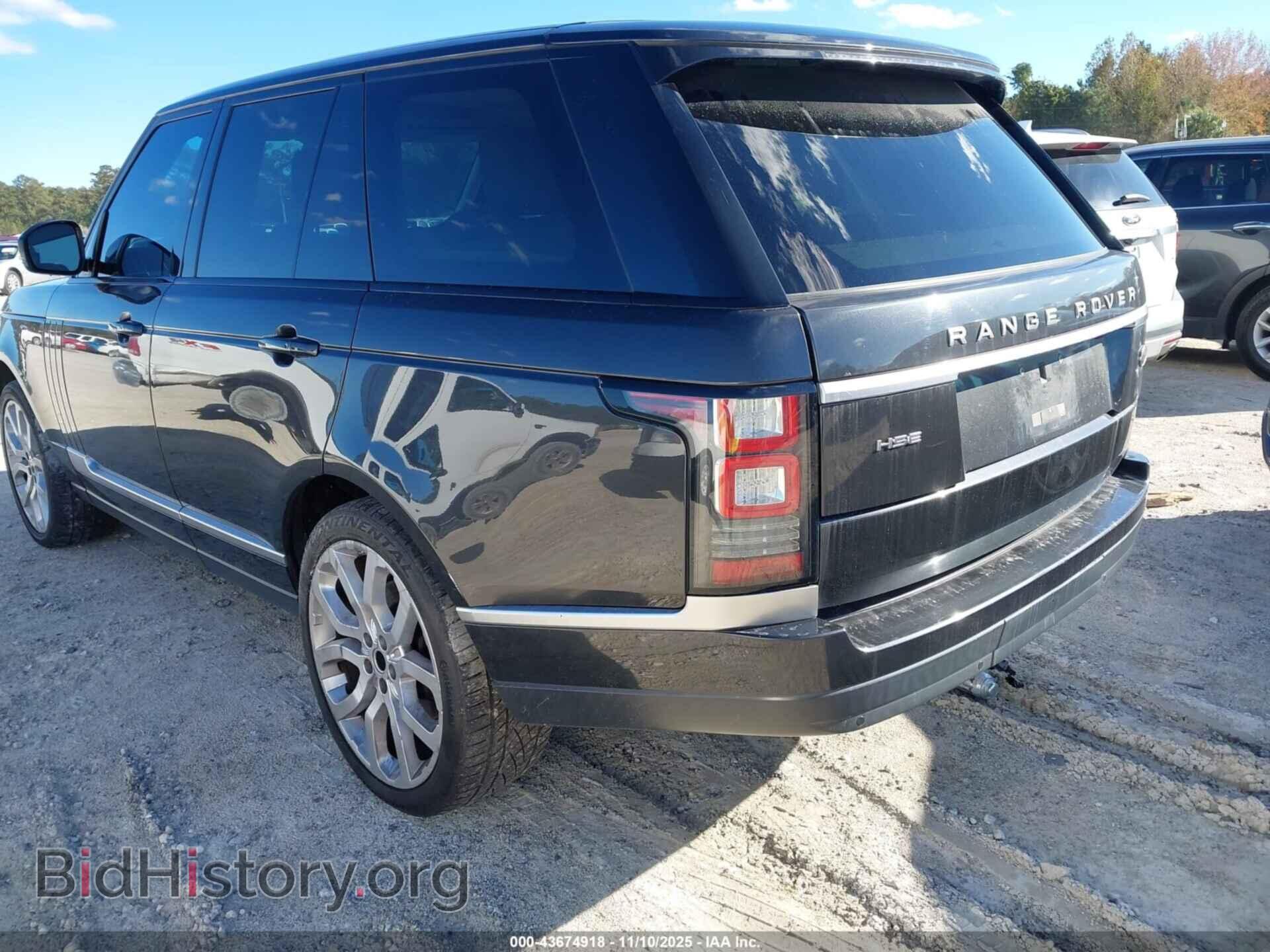2015 LAND ROVER RANGE ROVER - VIN: SALGS2VFXFA233137 - Фото 3