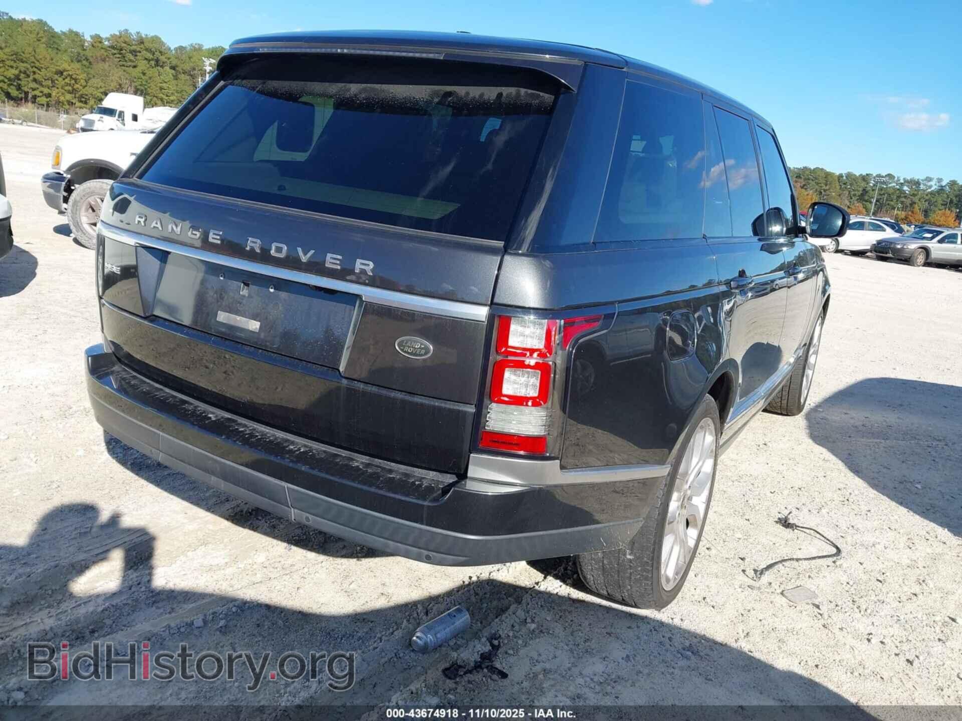 2015 LAND ROVER RANGE ROVER - VIN: SALGS2VFXFA233137 - Фото 4