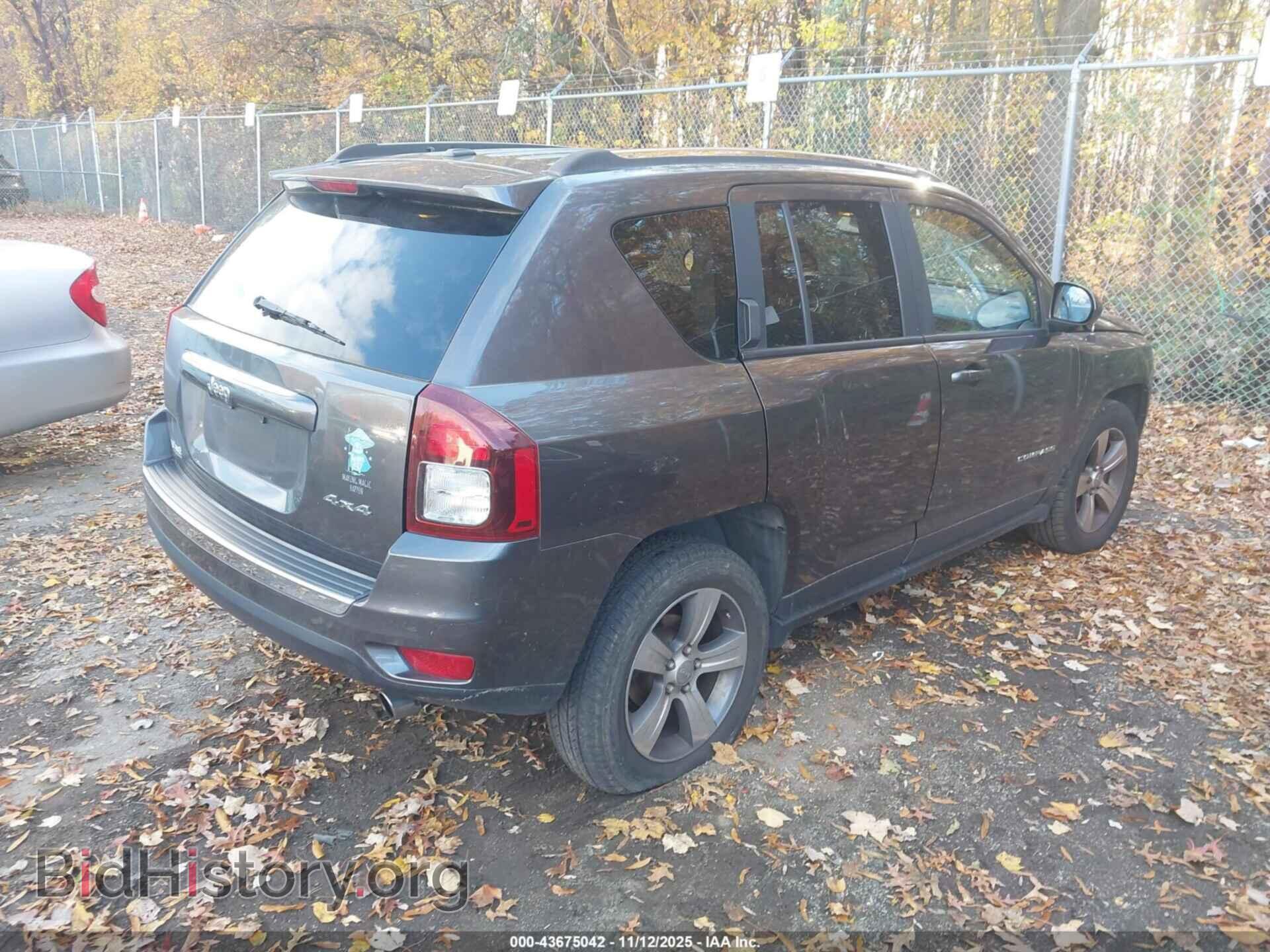 2017 JEEP COMPASS - VIN: 1C4NJDEB9HD111428 - Фото 4