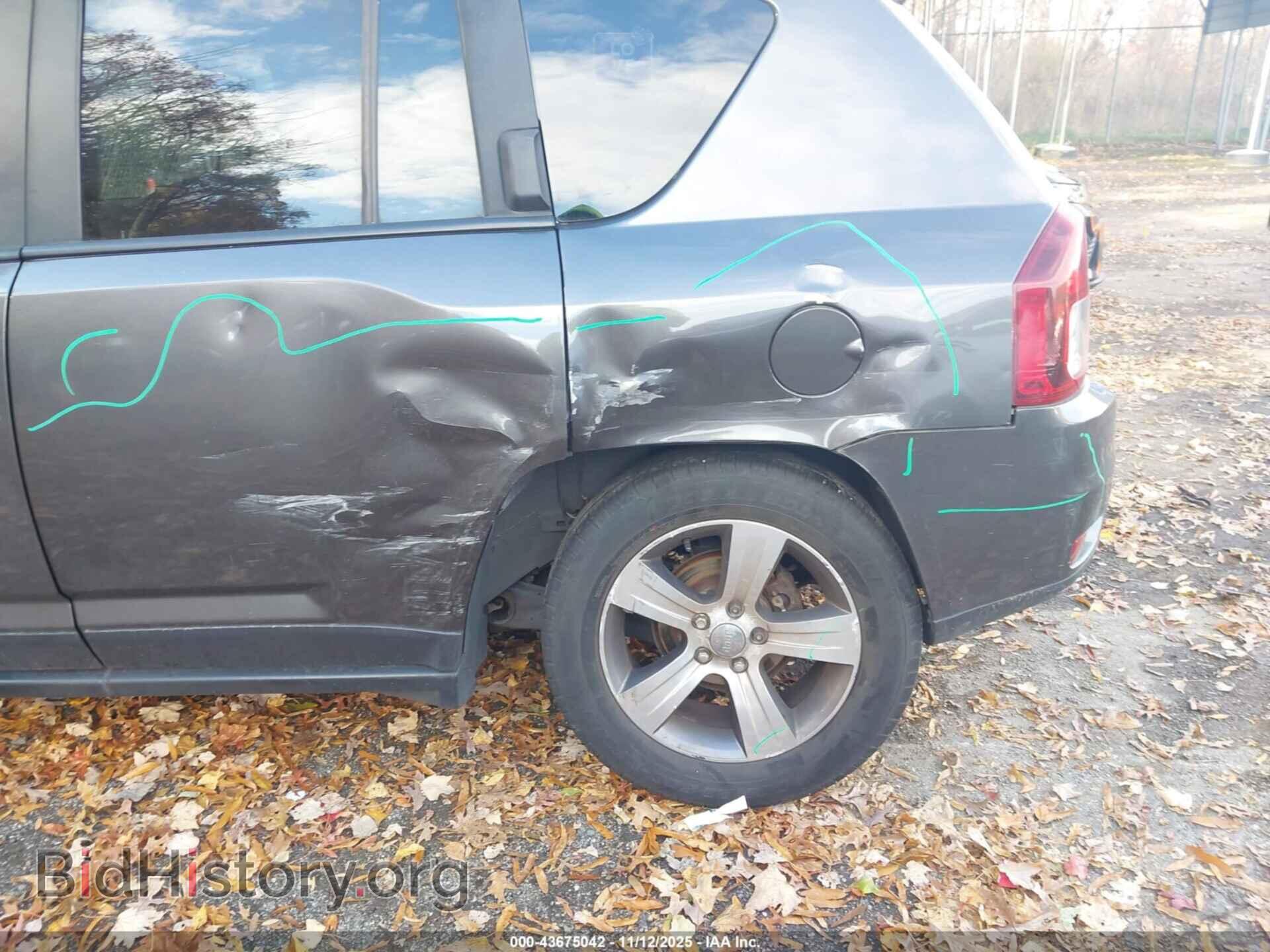 2017 JEEP COMPASS - VIN: 1C4NJDEB9HD111428 - Фото 6