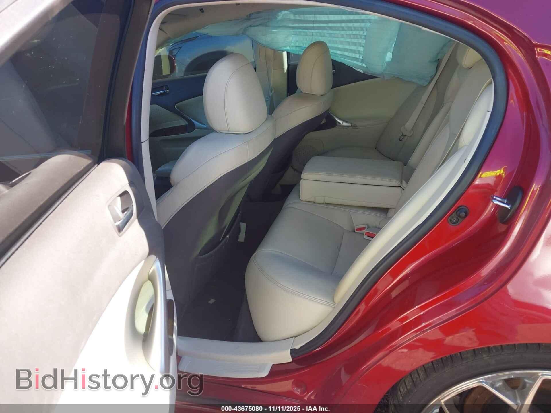 2010 LEXUS IS 250 - VIN: JTHBF5C26A5114394 - Фото 8