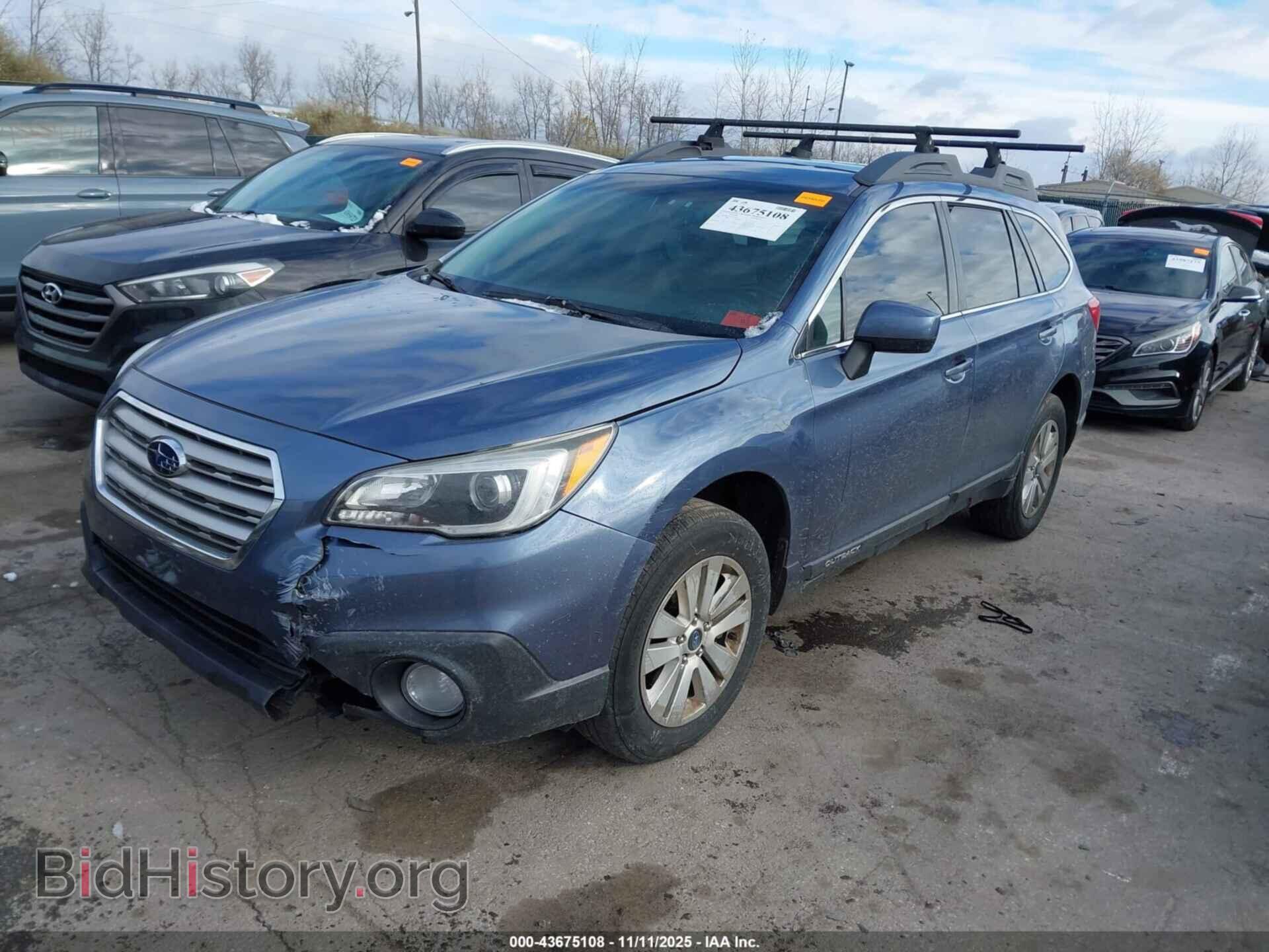 2015 SUBARU OUTBACK - VIN: 4S4BSBCC5F3304447 - Фото 2